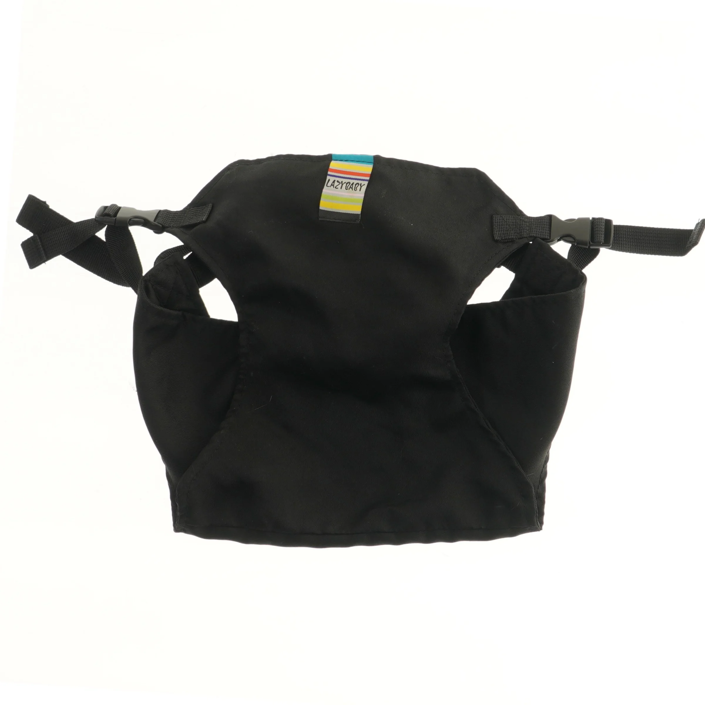 Sort småbørns sædesele fra Lazybaby (str. 40x27 cm)