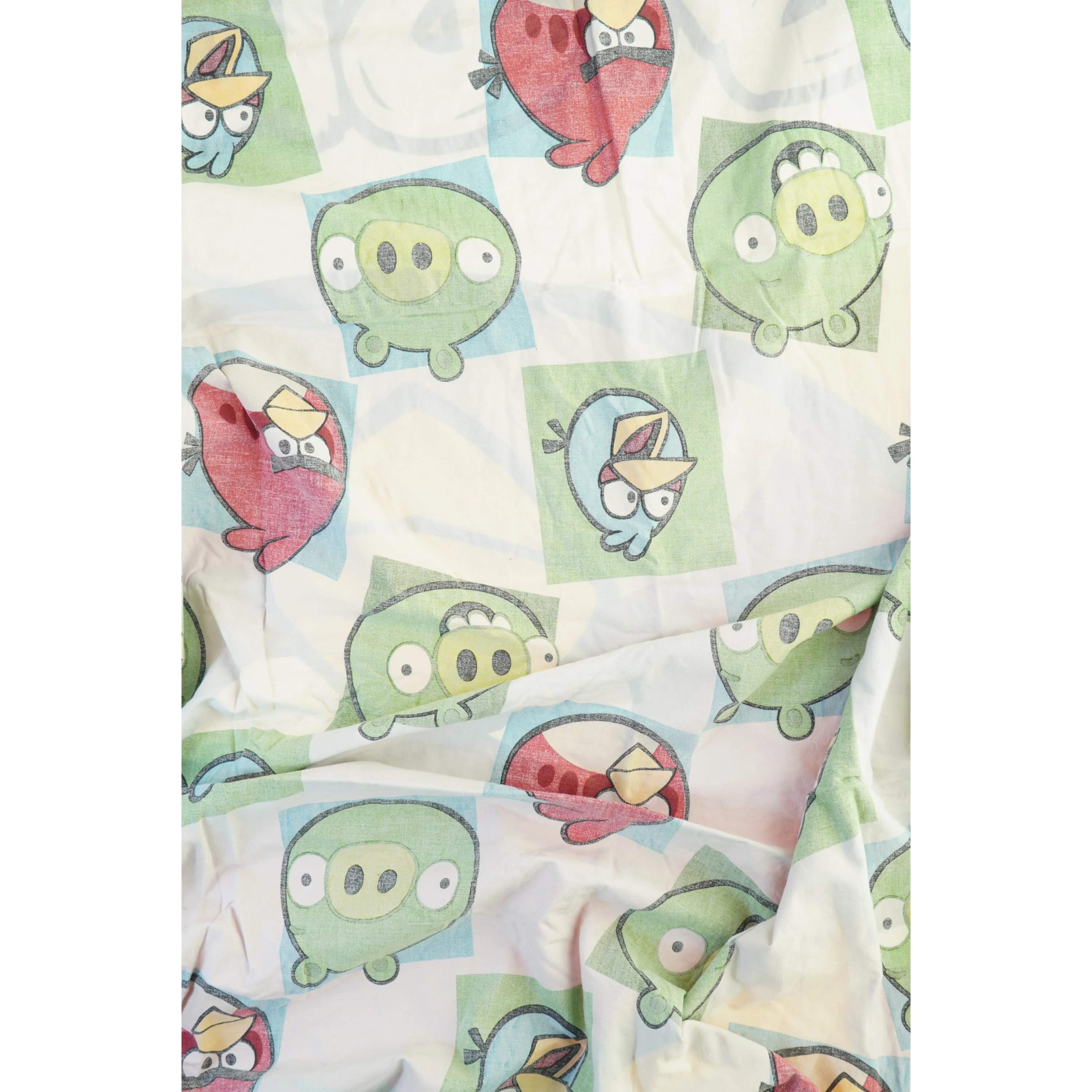 Angry Birds Sengetøj fra Angry Bird (str. 200 x 130 cm og 55 x 65 cm)