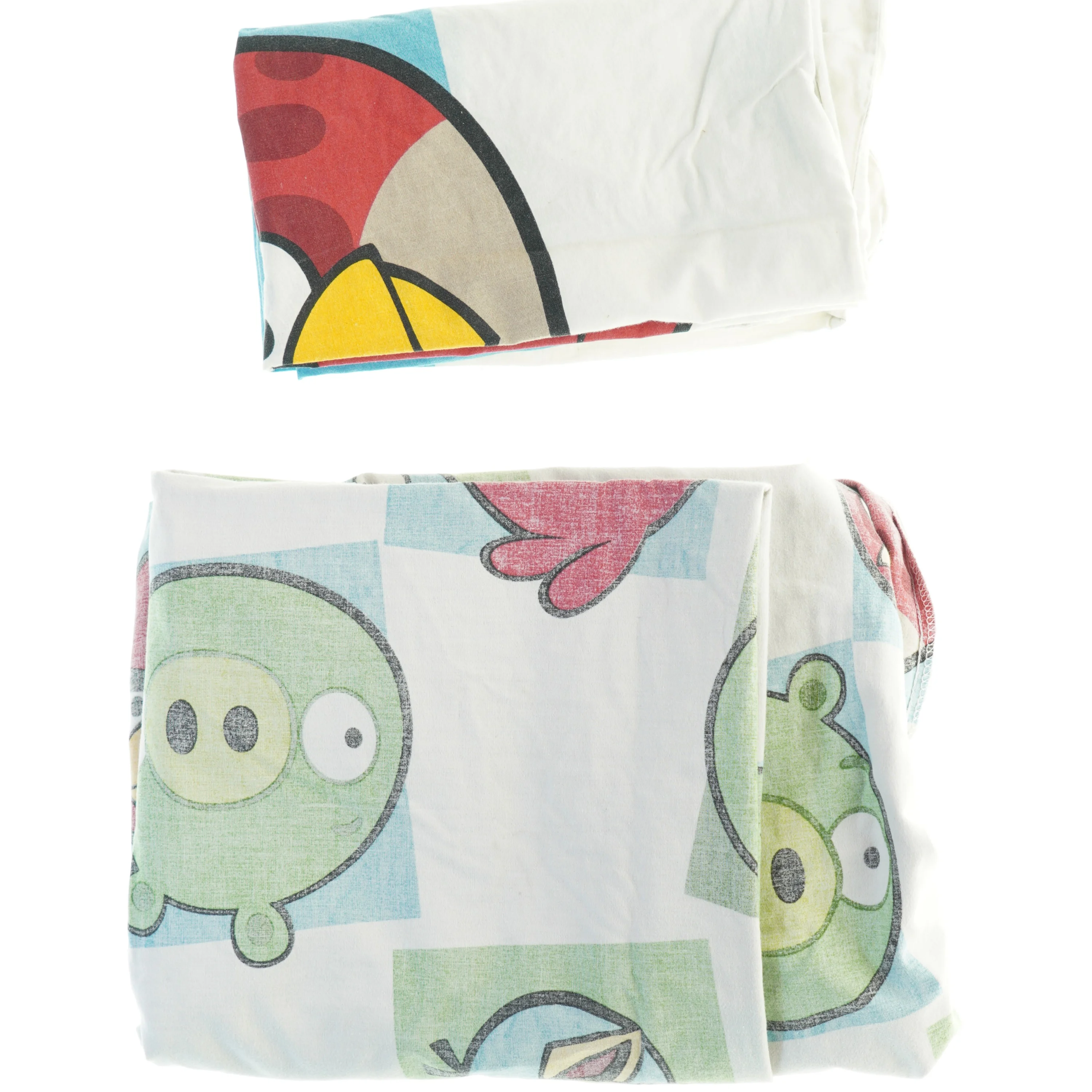 Angry Birds Sengetøj fra Angry Bird (str. 200 x 130 cm og 55 x 65 cm)