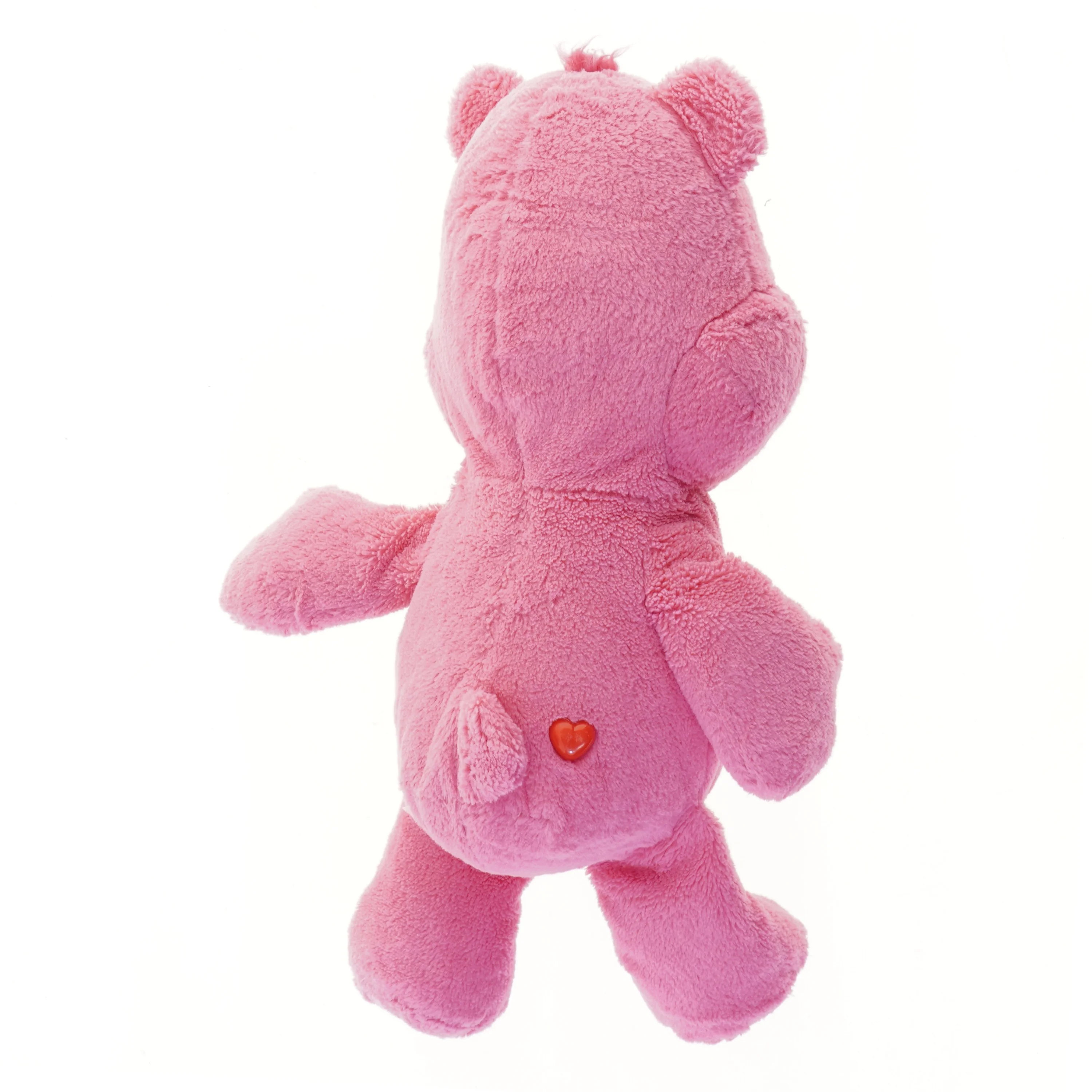 Lyserød teddy bjørn bamse fra Care Bears (str. 50 cm)