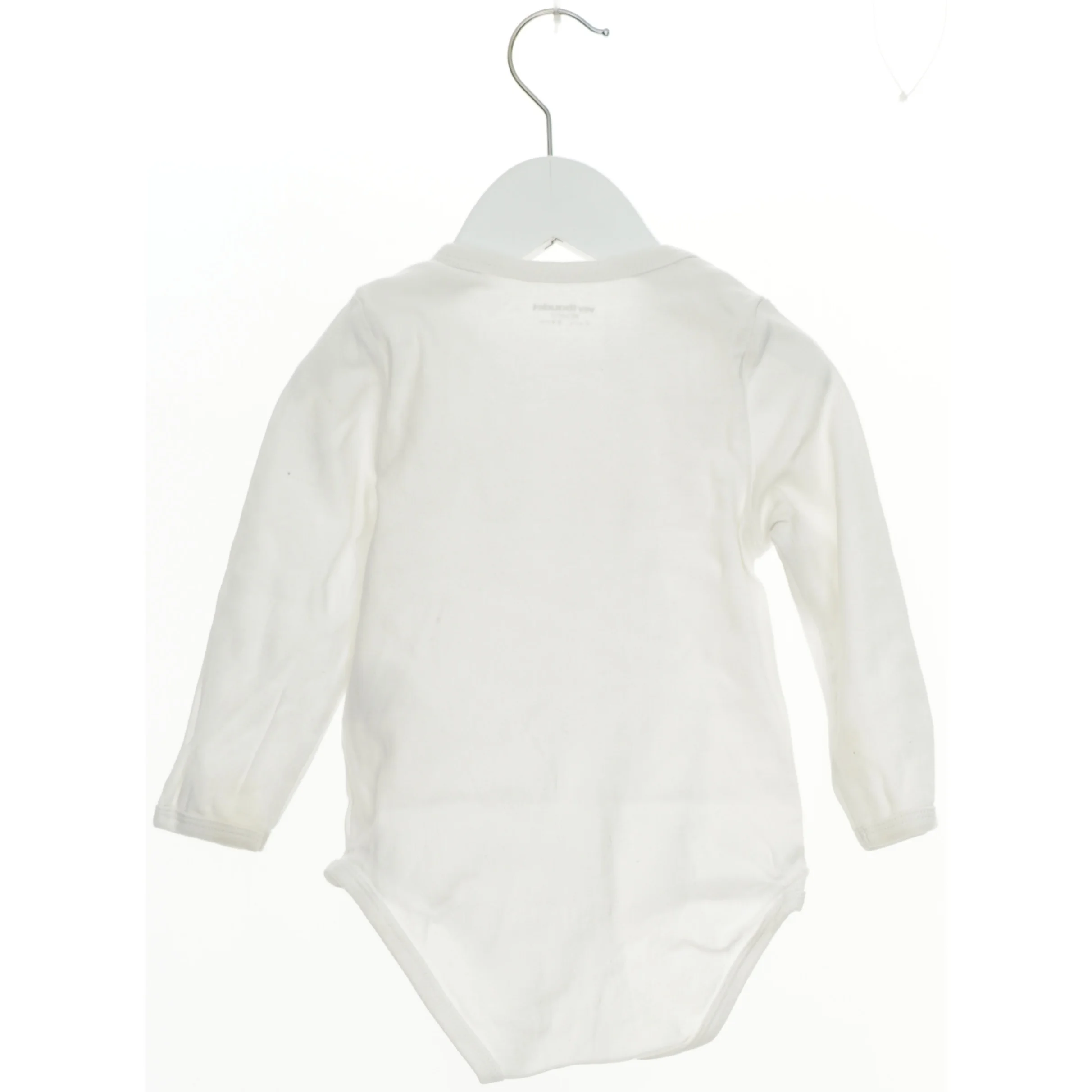 Hvid bodystocking med print fra Vertbaudet (str. 86)