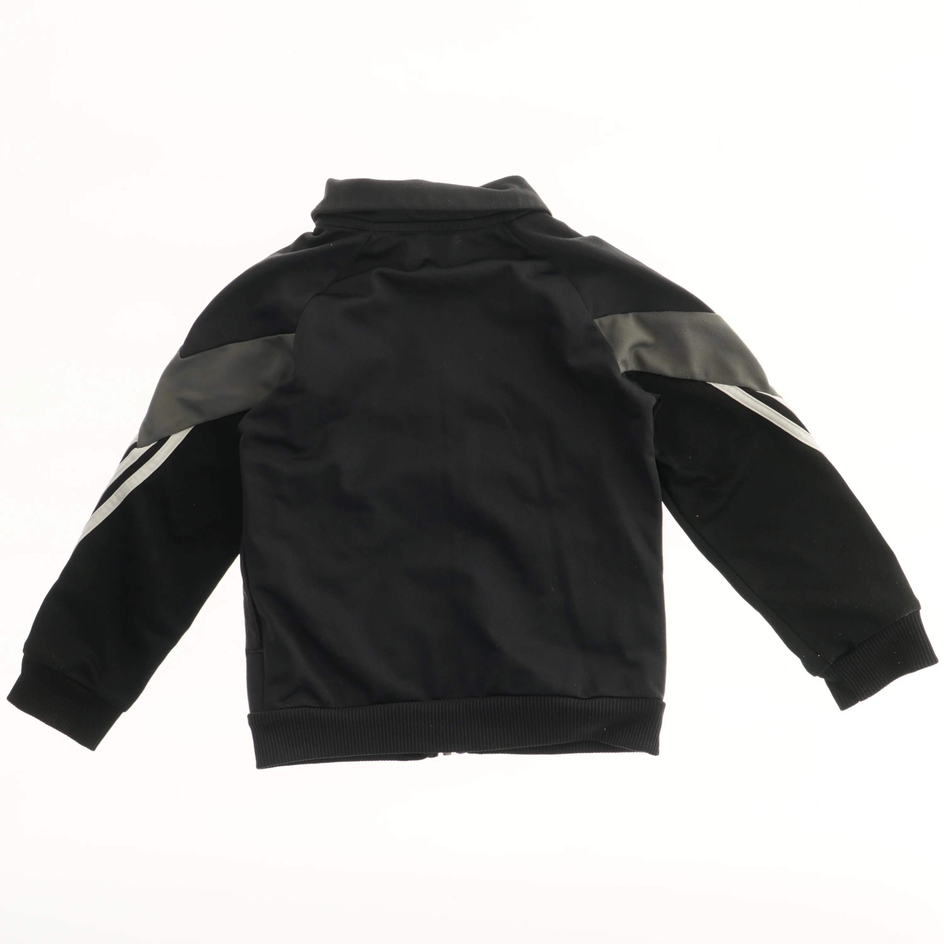 Sort jakke med striber fra Adidas (str. 98)