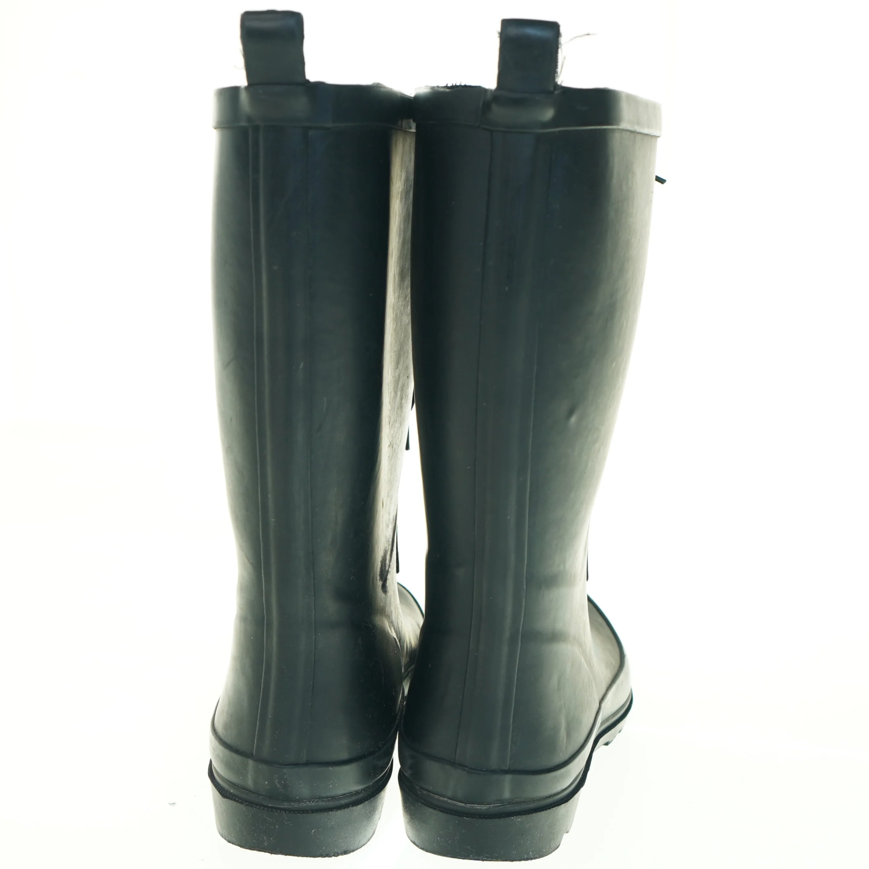 Sorte gummistøvler fra Oinak (str. 37)