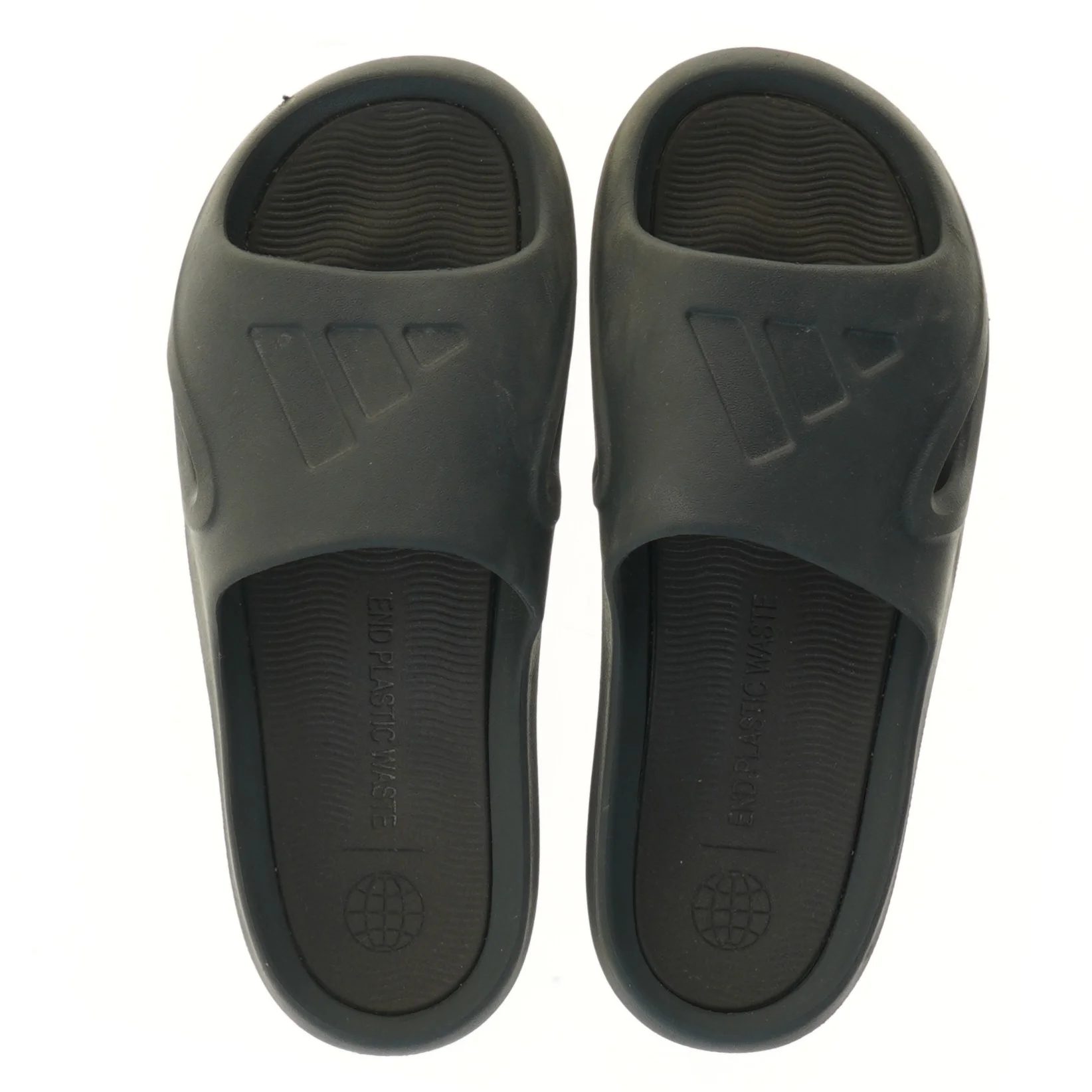 Mørke / Sorte badesandaler fra Adidas (str. længde 29 cm)ca str 44