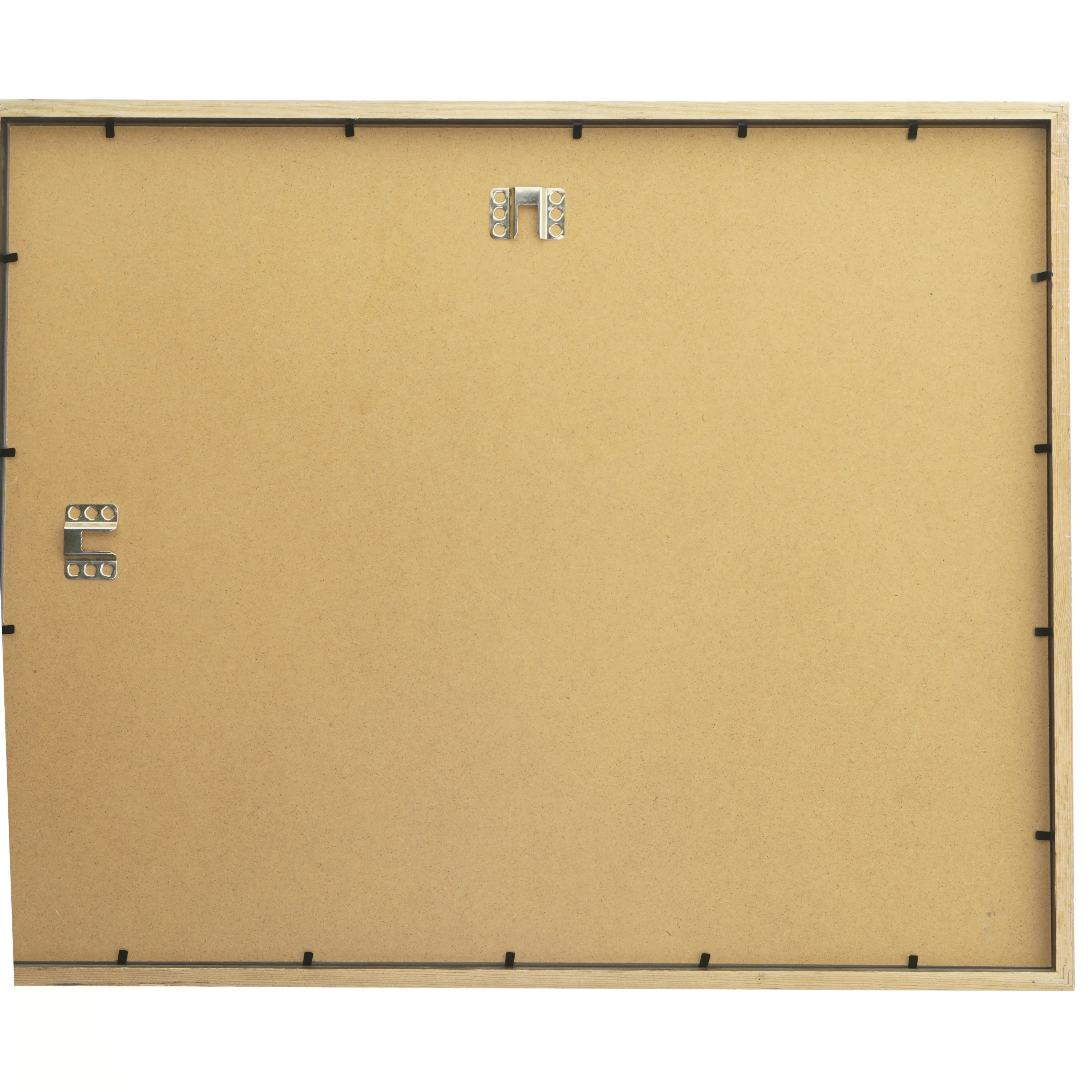 Illustreret verdenskort i ramme (str. 52x42 cm)