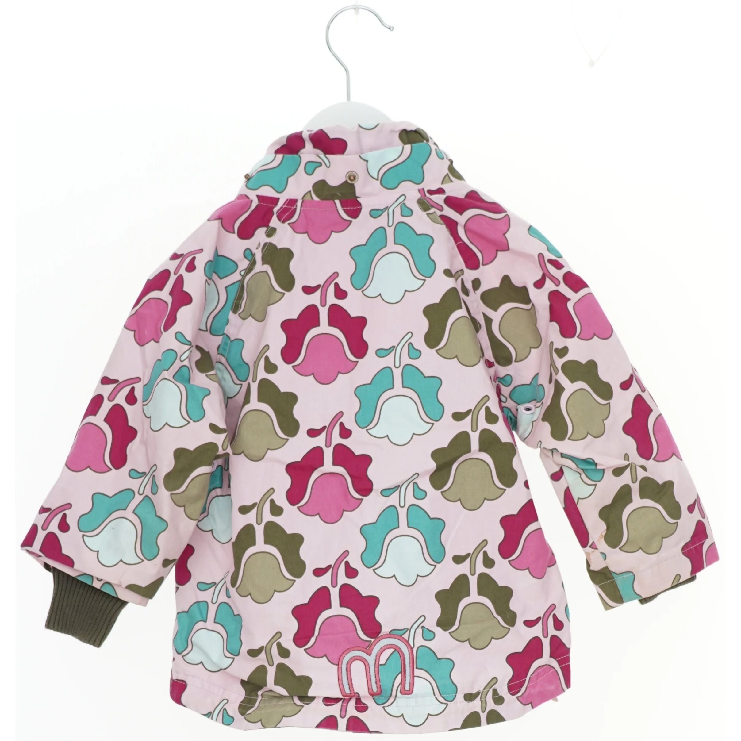 Børnevinterjakke med blomstermønster fra Minymo (str. 86)