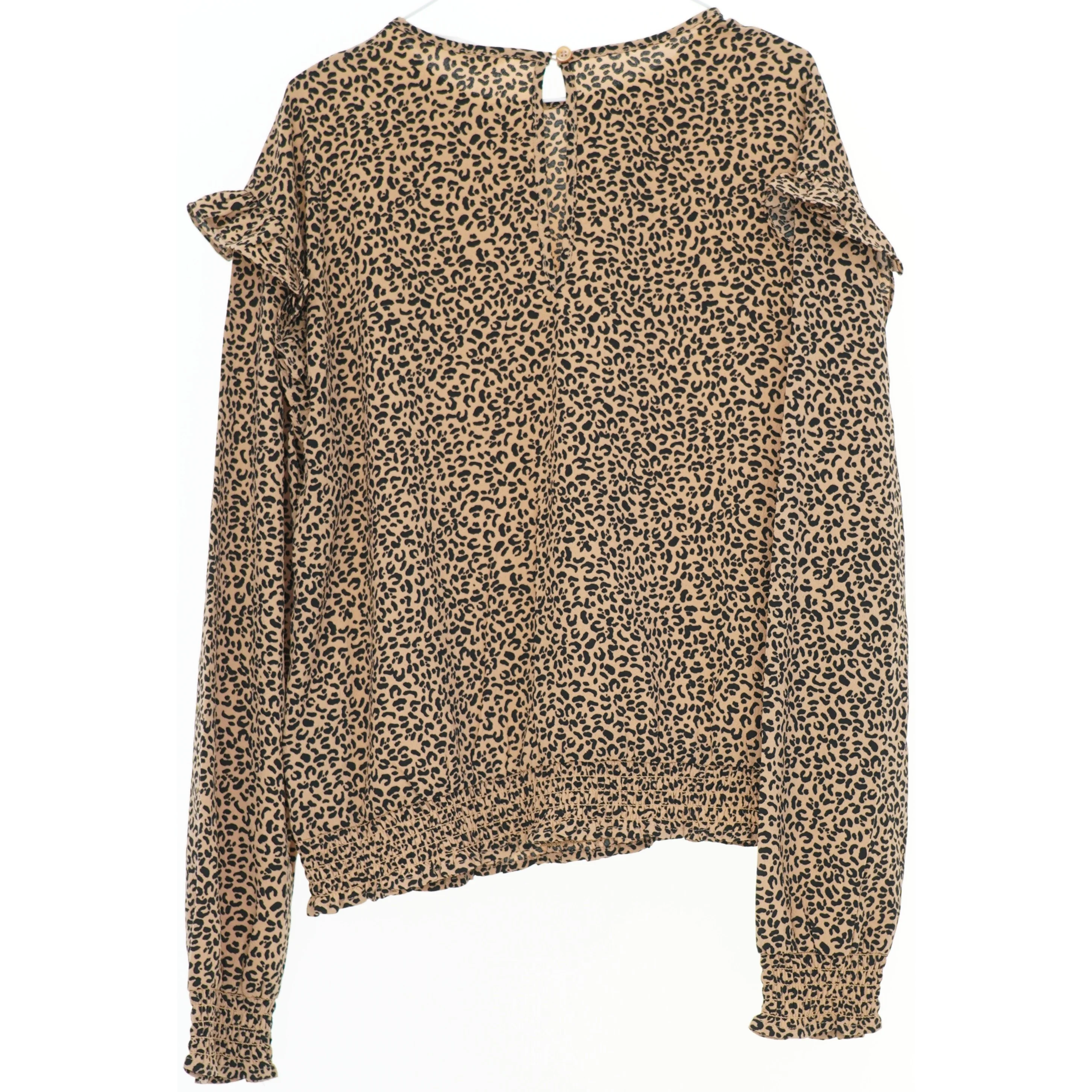 Leopardmønsteret bluse fra H&M (str. 152)