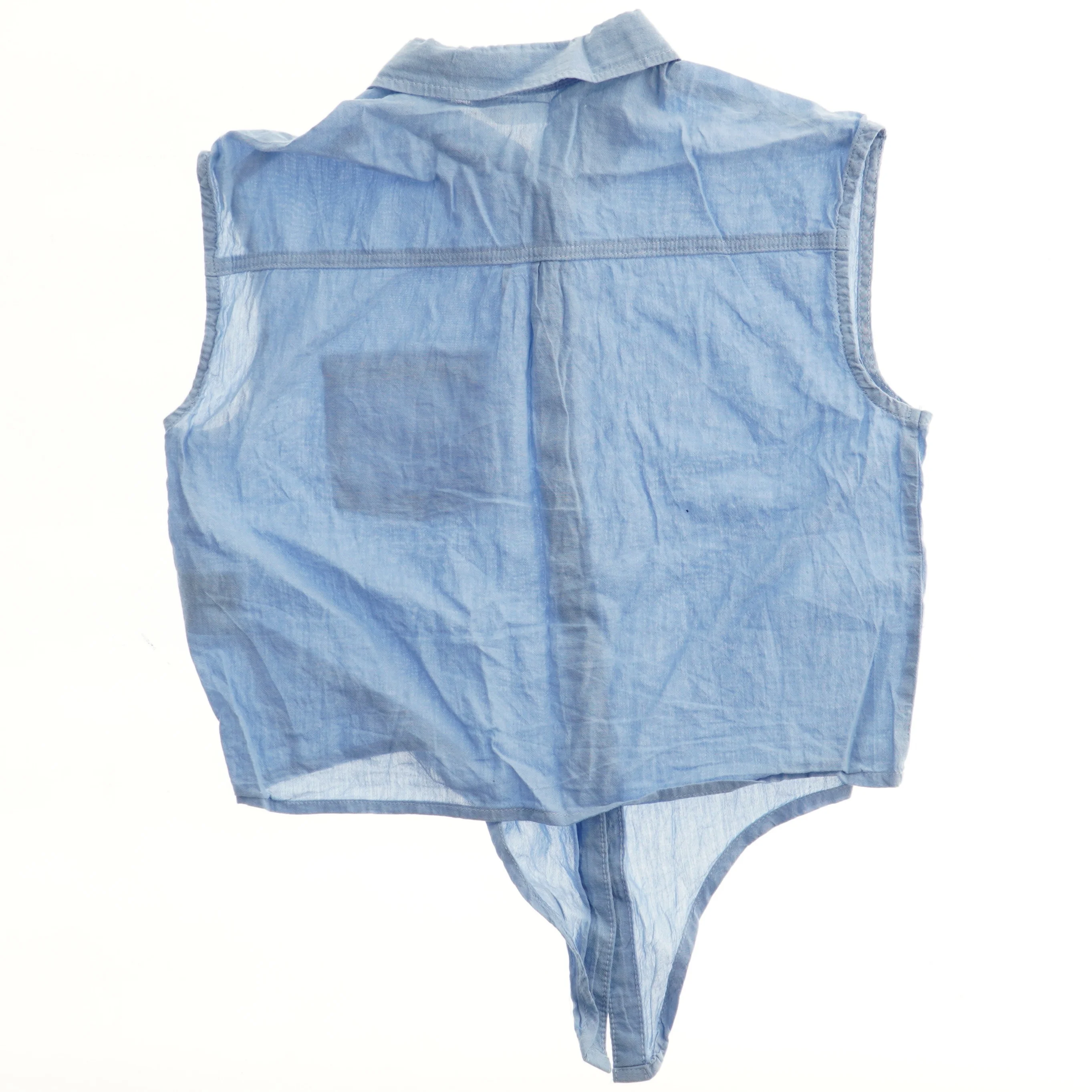 Ærmeløs skjorte-bodystocking fra H&M (str. 146)