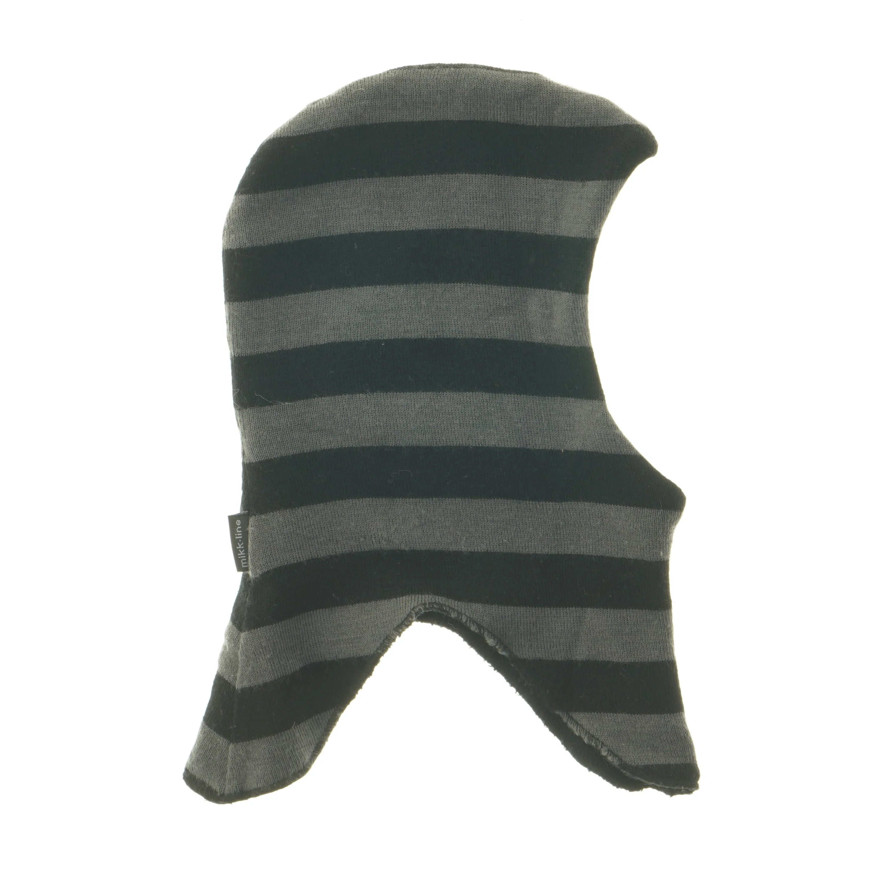 Stribet børnehue i størrelse 86-92 fra Mikk-line (str. 86-92 )