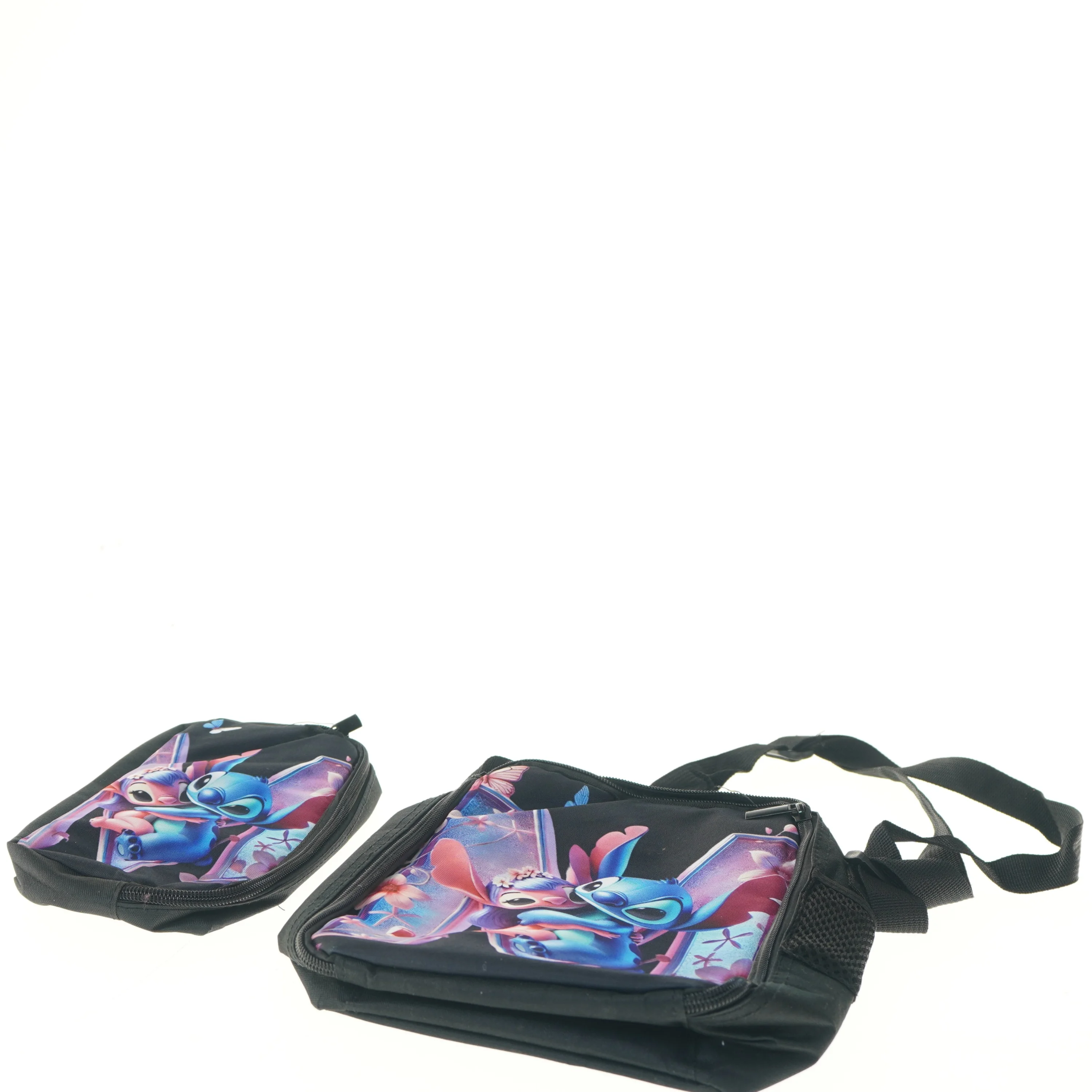 Børne rygsæk med Stitch motiv fra Disney (str. 42x12x33 cm)