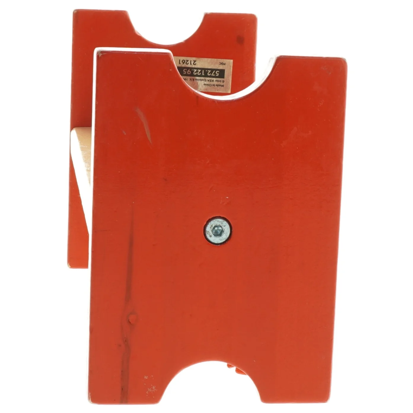 Træ hammerbræt med hammer (str. 23x13x9 cm)