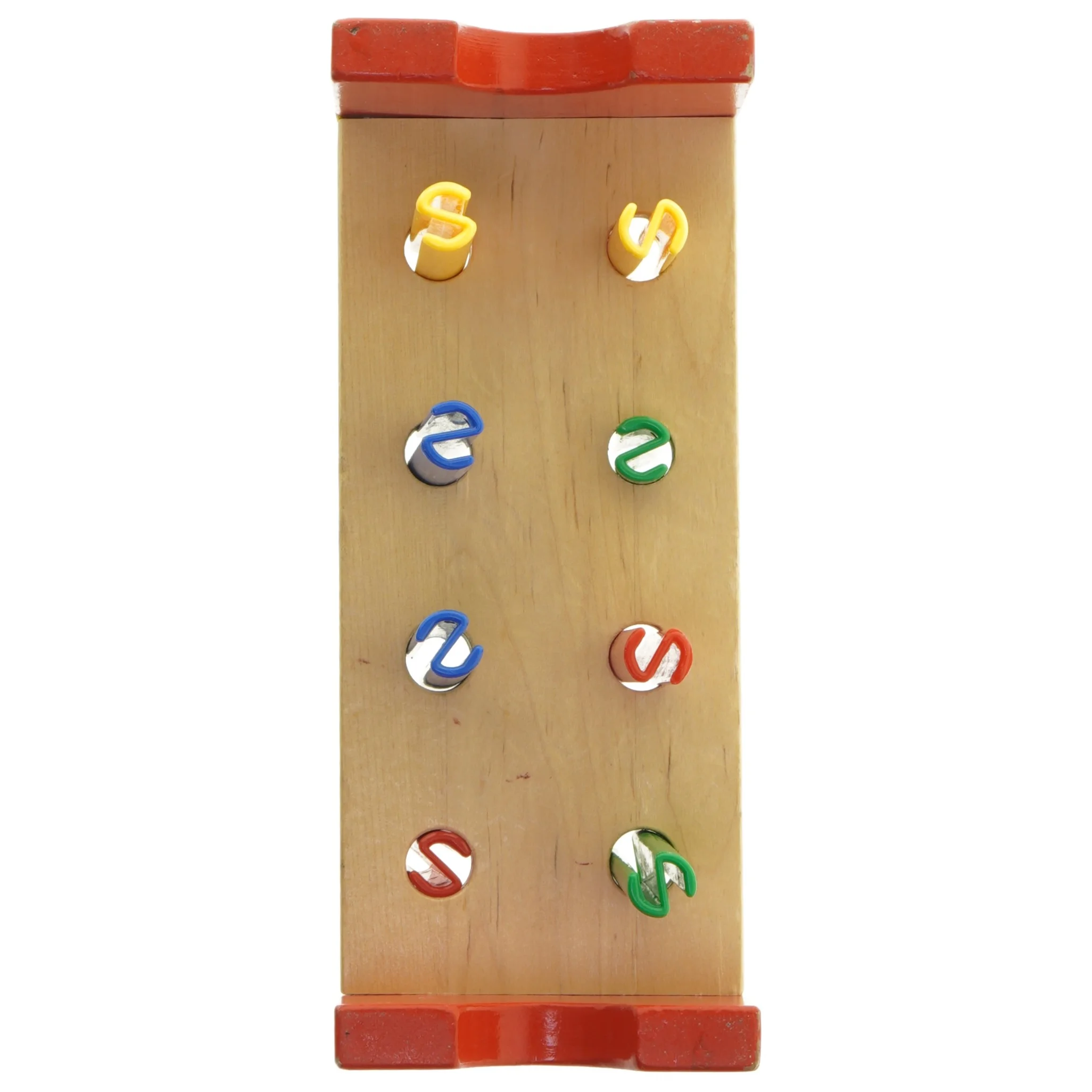 Træ hammerbræt med hammer (str. 23x13x9 cm)