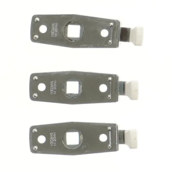 Vindue børnelås Metalbeslag (str. 3 stk 8 cm)