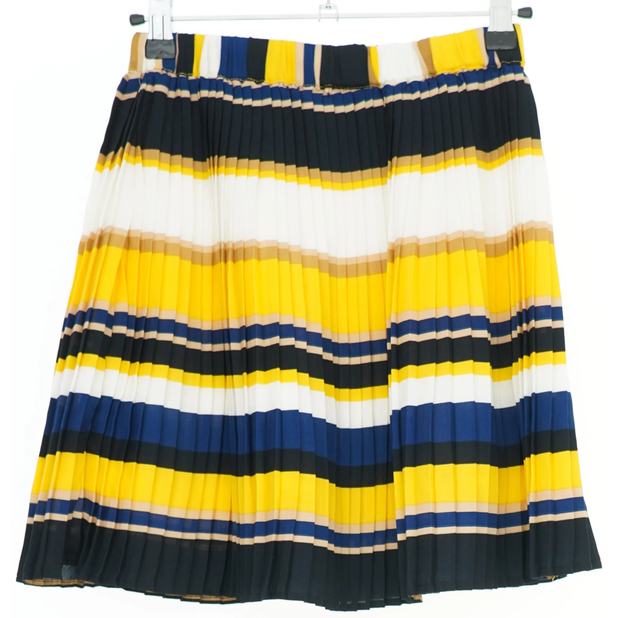 Plisseret nederdel med striber fra The New (str. 134)
