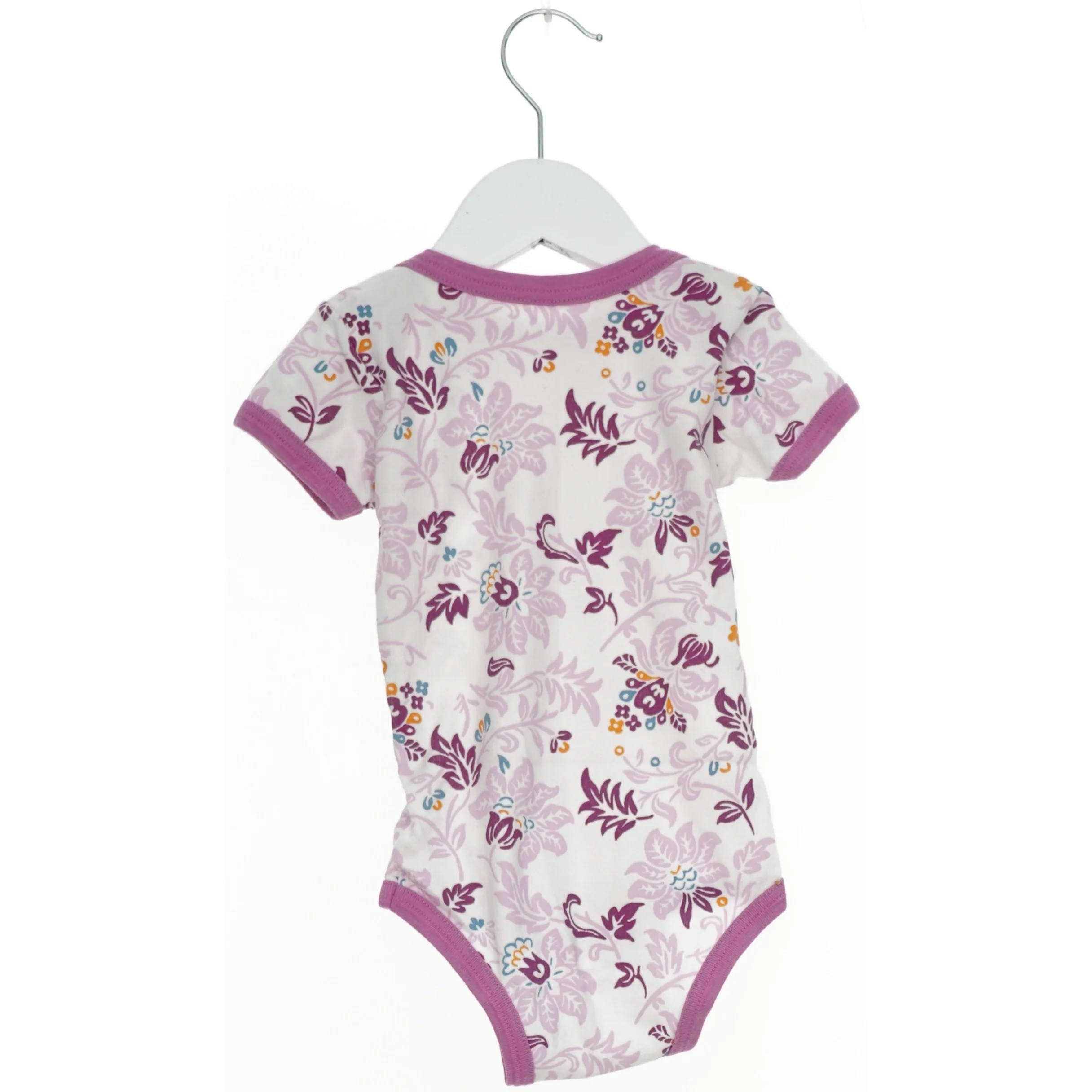 Kortærmet bodystocking med blomsterprint fra Mads & Mette (str. 86)