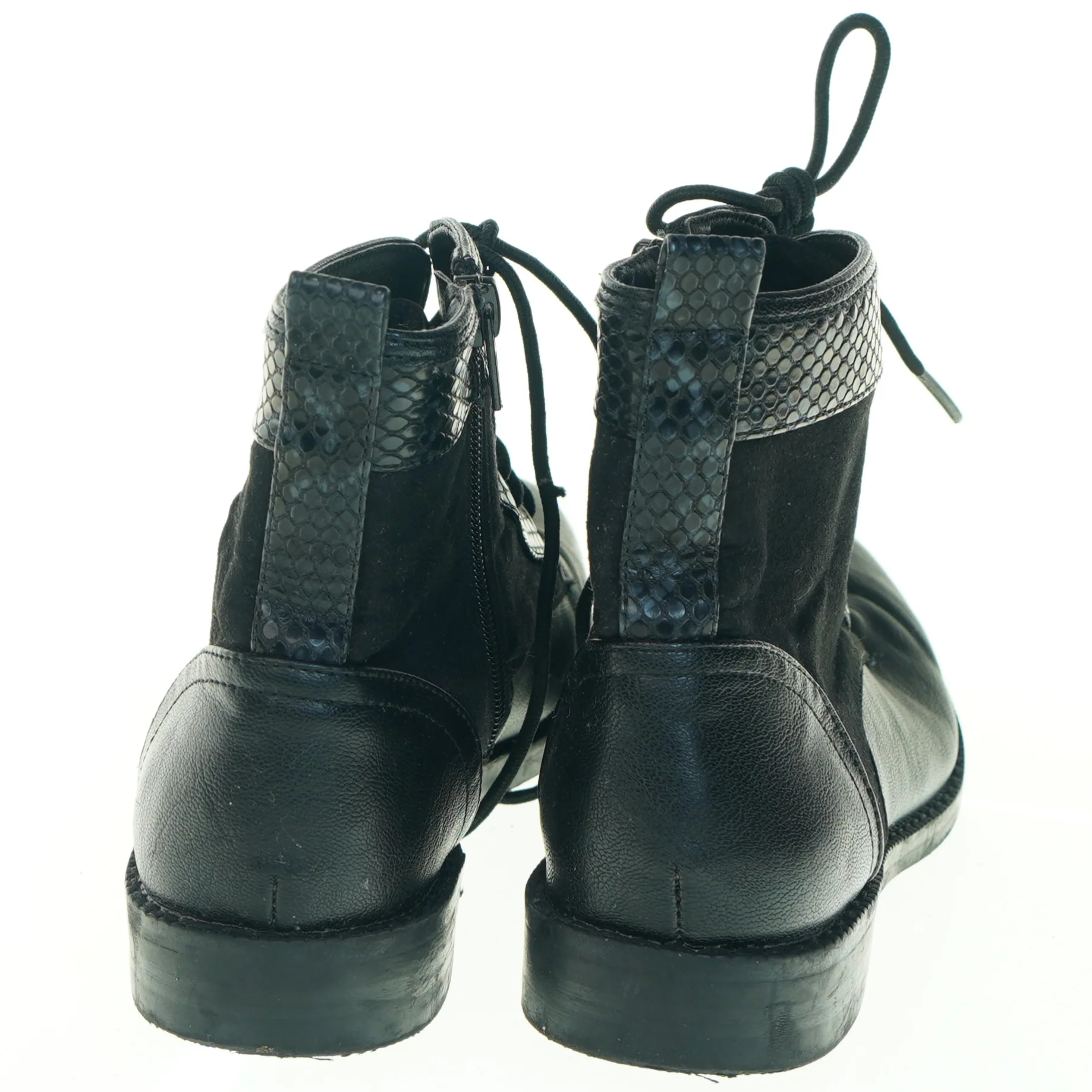 Damestøvler, sort læder fra Sprox (str. 37 cm)