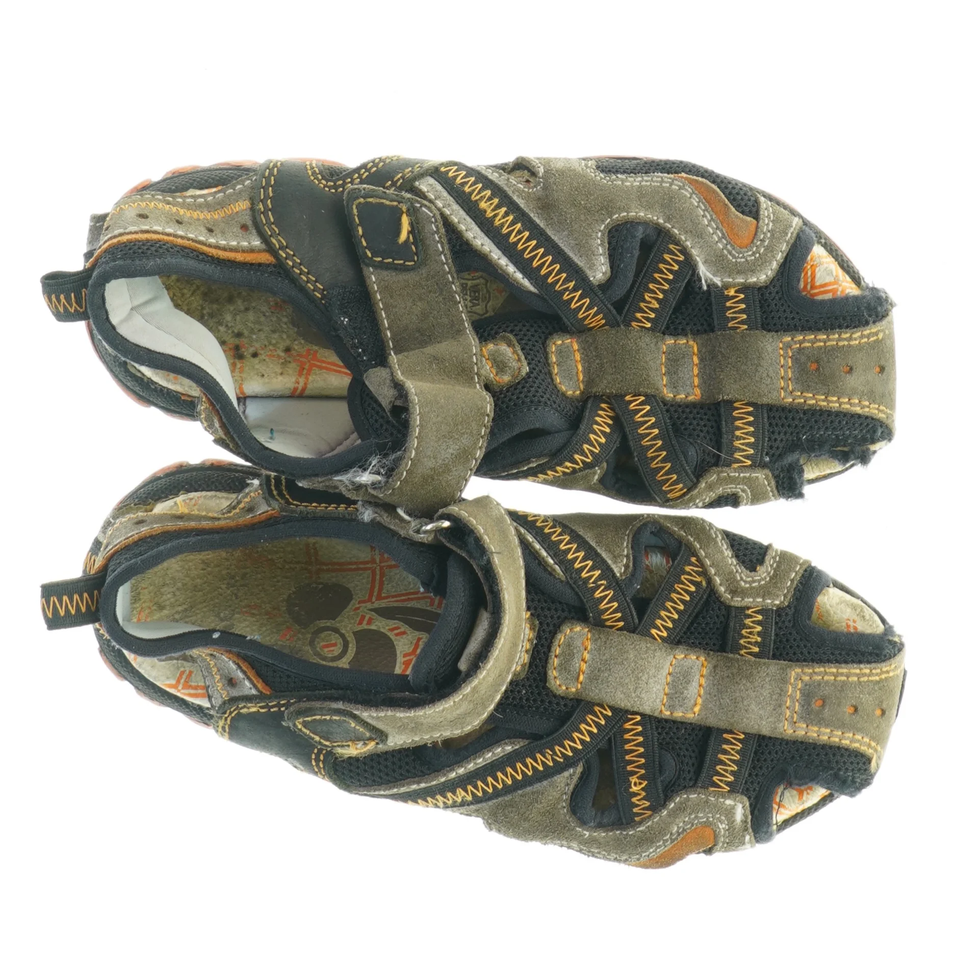 Brugte børnesandaler fra Vera Pelle (str. Ukendt. 21 cm lang)