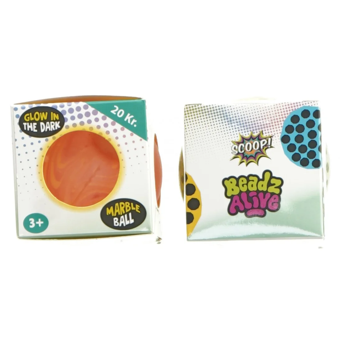 Squishies bolde, afstressning (str. Ø 6 cm)