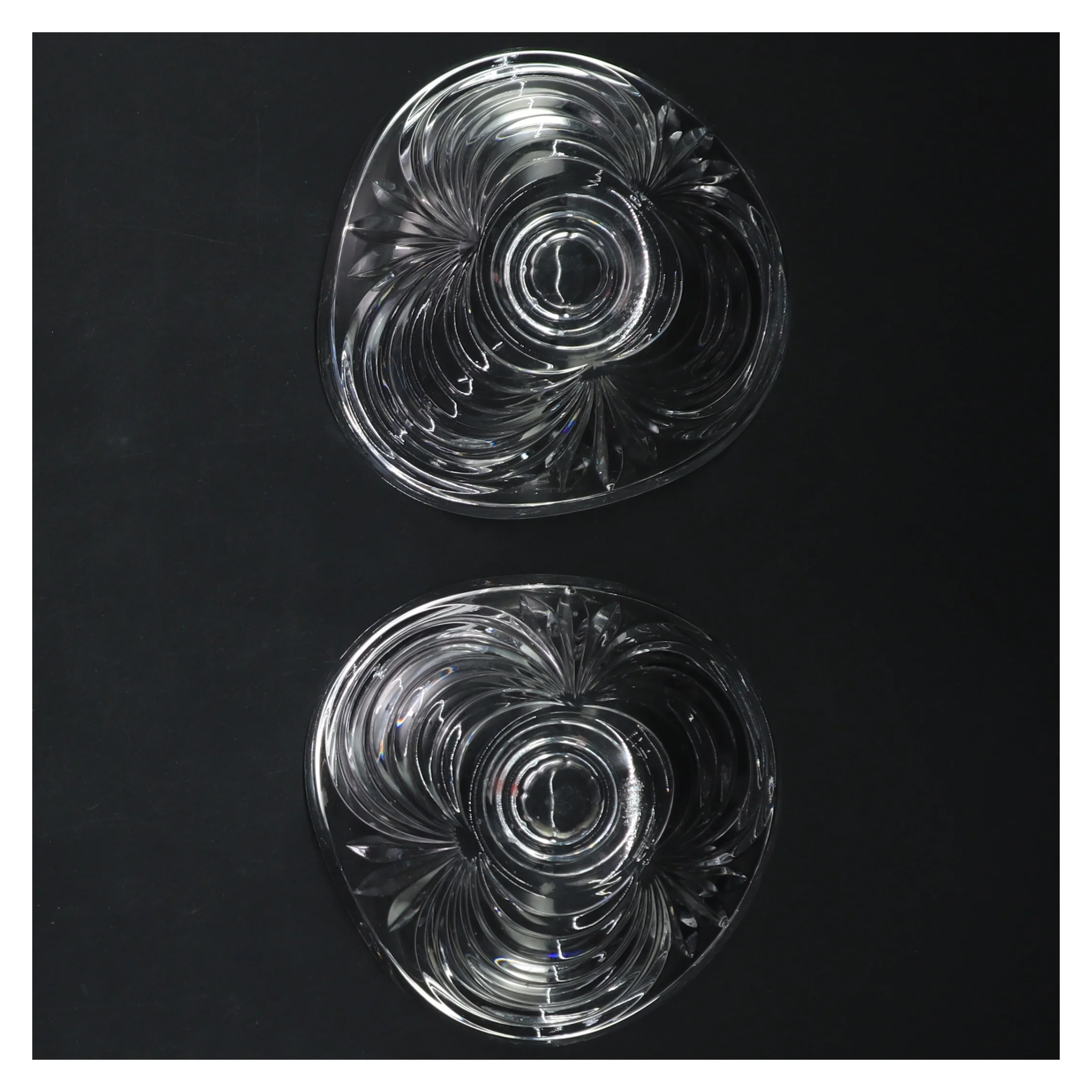 RCR krystal lysestager, sæt af 2 fra Aurea (str. Ø 11 cm)