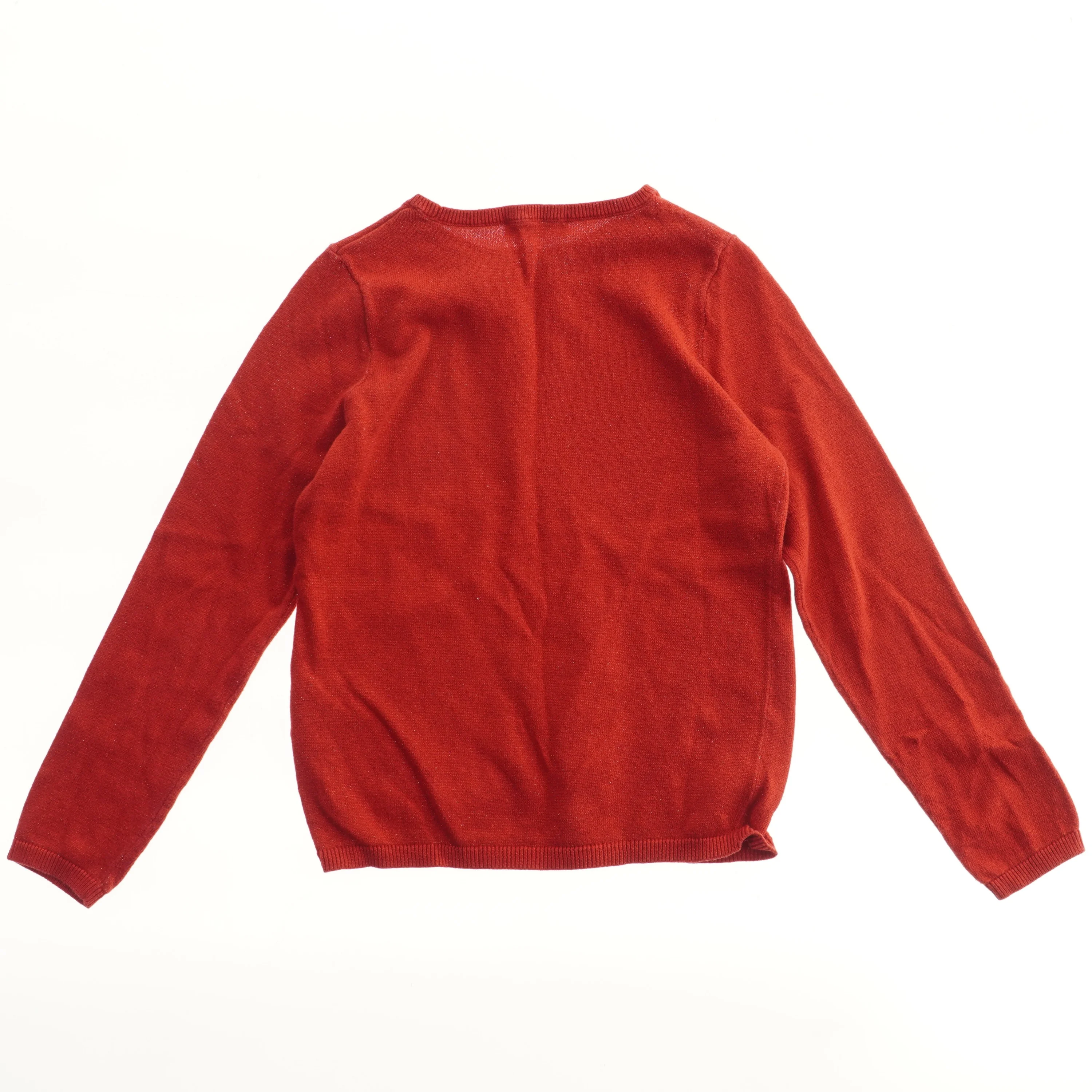 Rød trøje med langærmer fra H&M (str. 134)