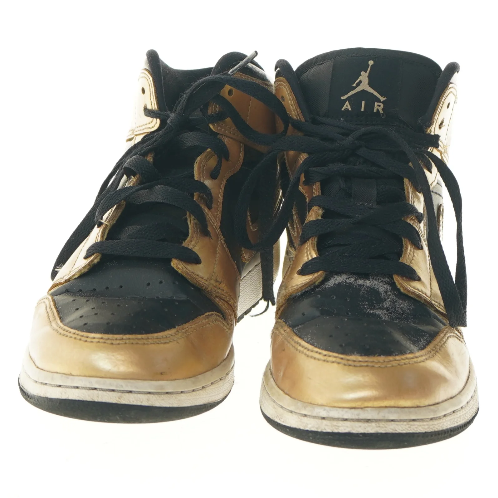 Air Jordan sneaker, guld og sort fra Nike (str. 40 )