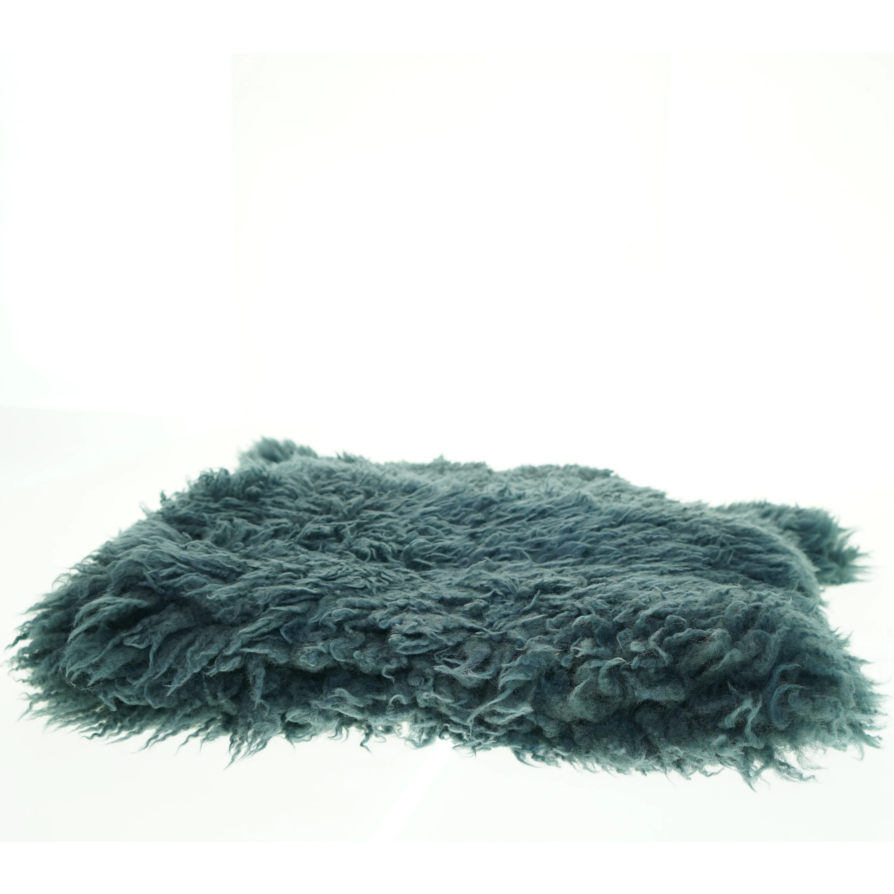 Langhåret skindtæppe (str. 56 x 80 cm)