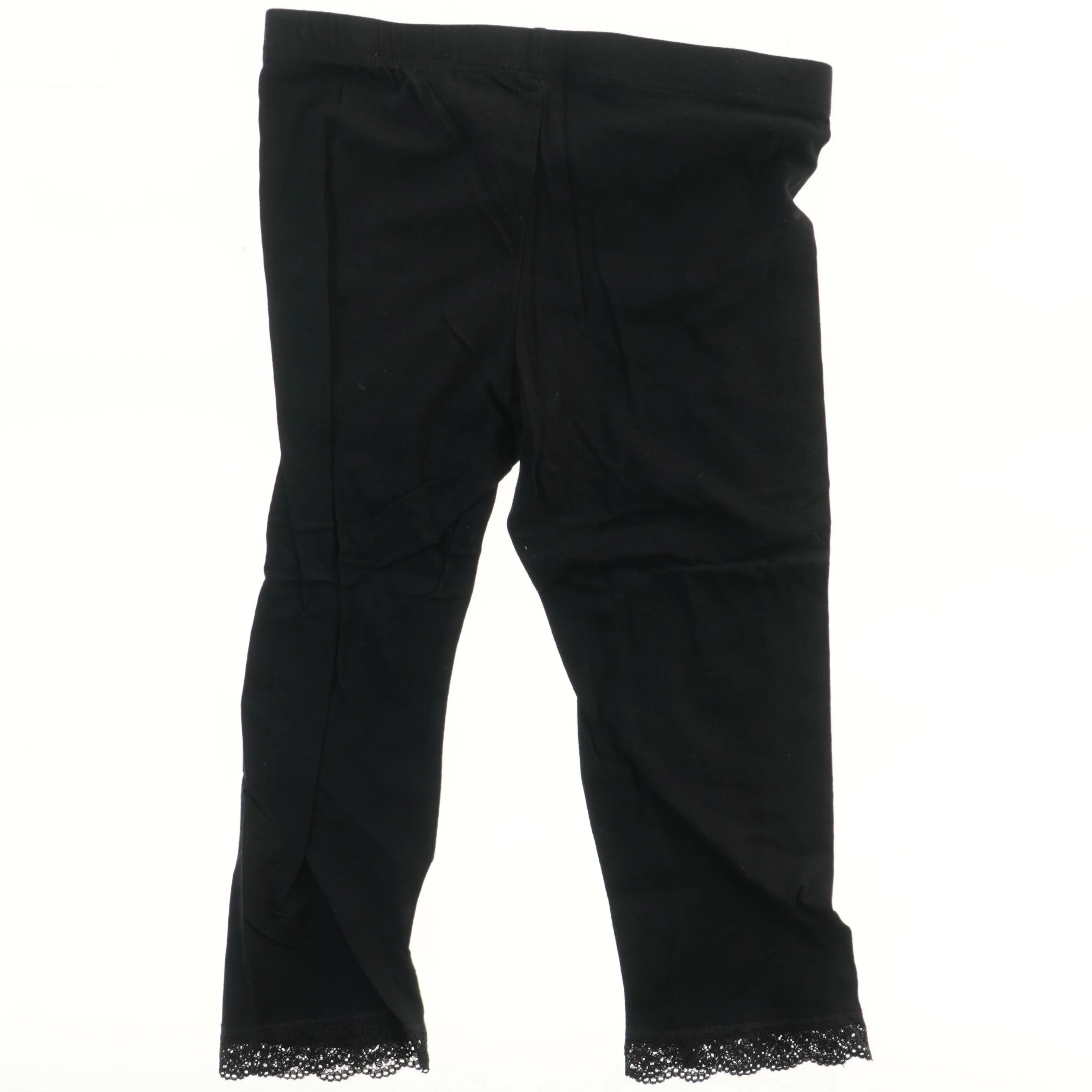 Leggings med blondekant (str. 140)