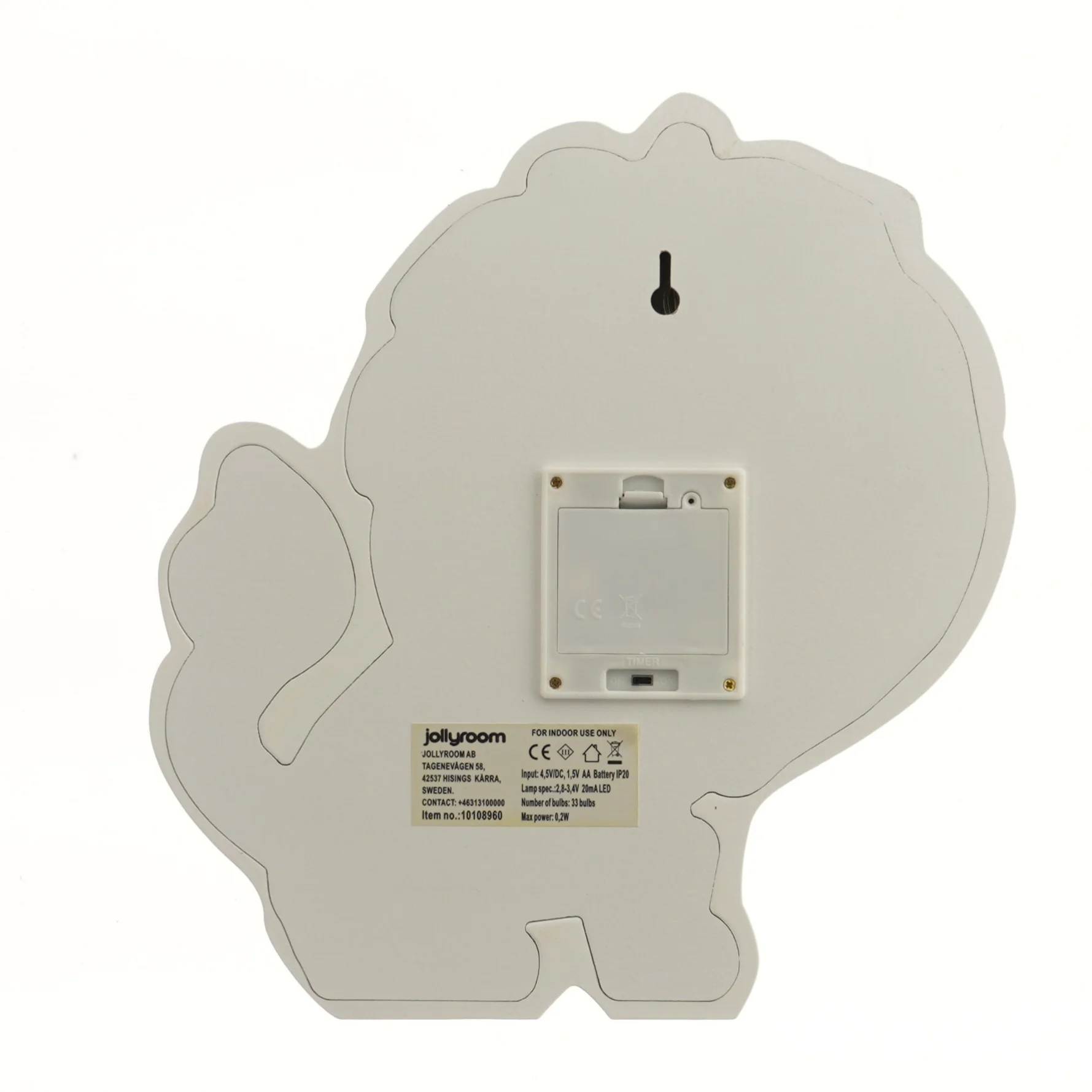 Løve natlampe til børn (str. 31x29 cm)