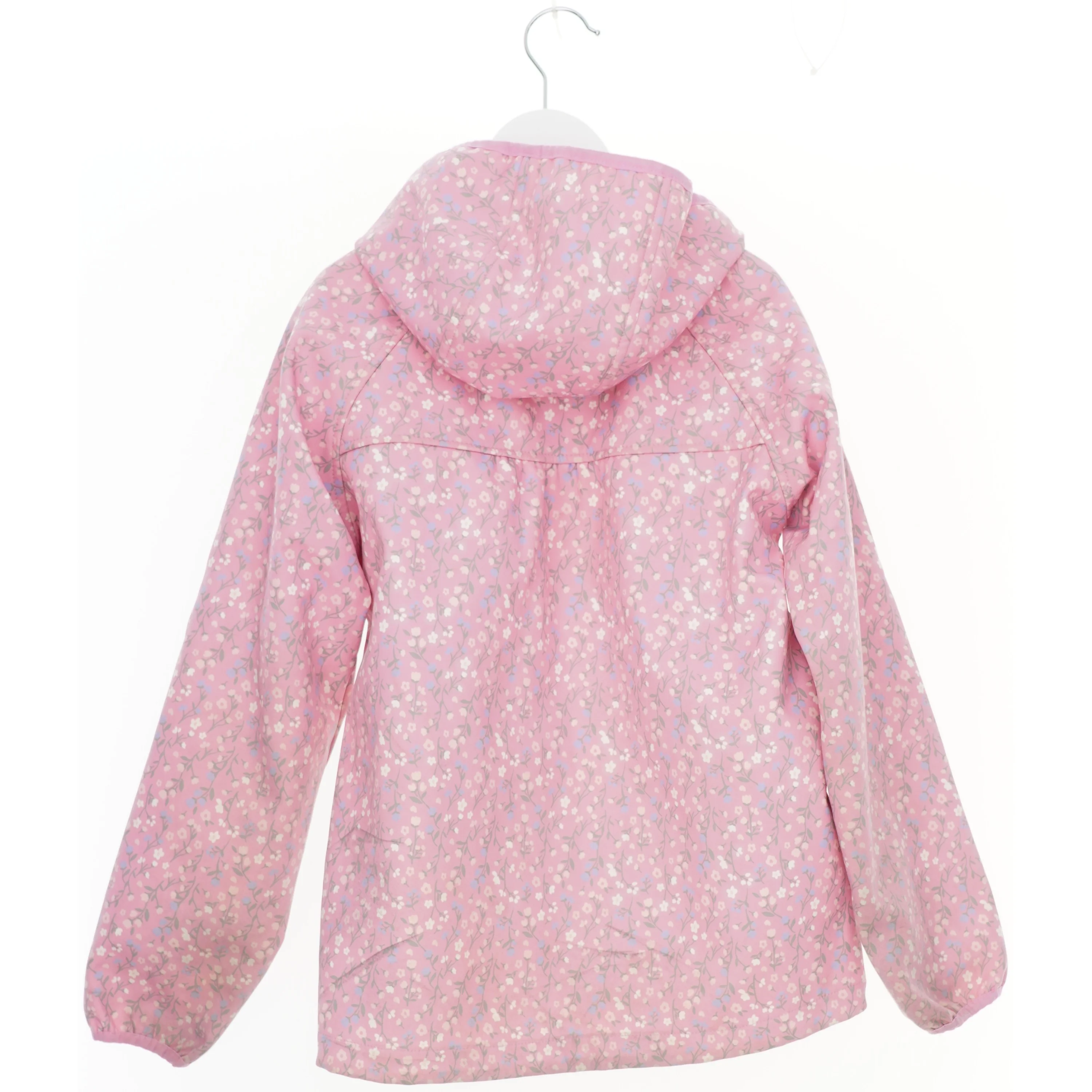 Blomstret regnjakke til børn fra Petite Cherie (str. 134)