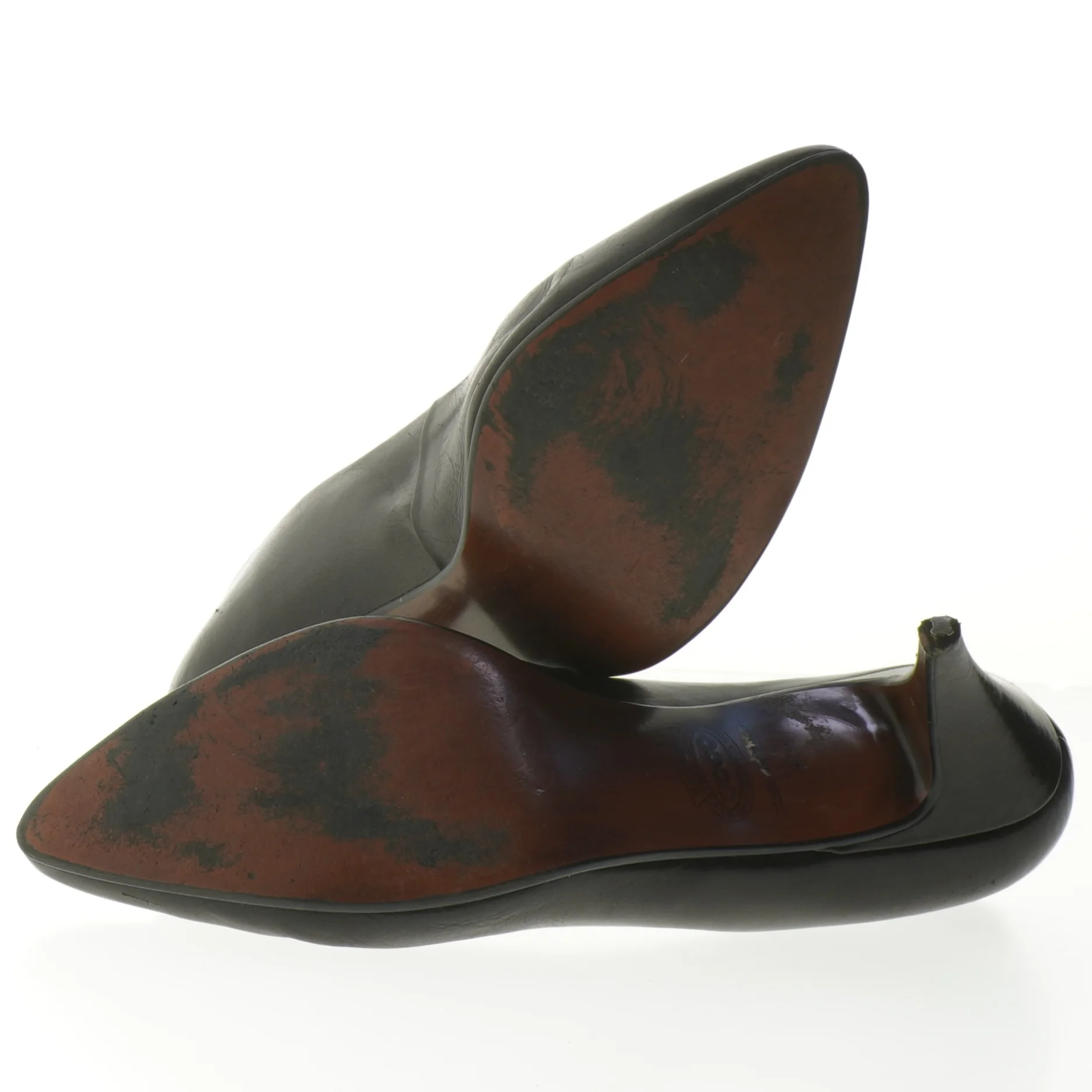 Sorte stiletter størrelse 40 fra Adax (str. 40 )