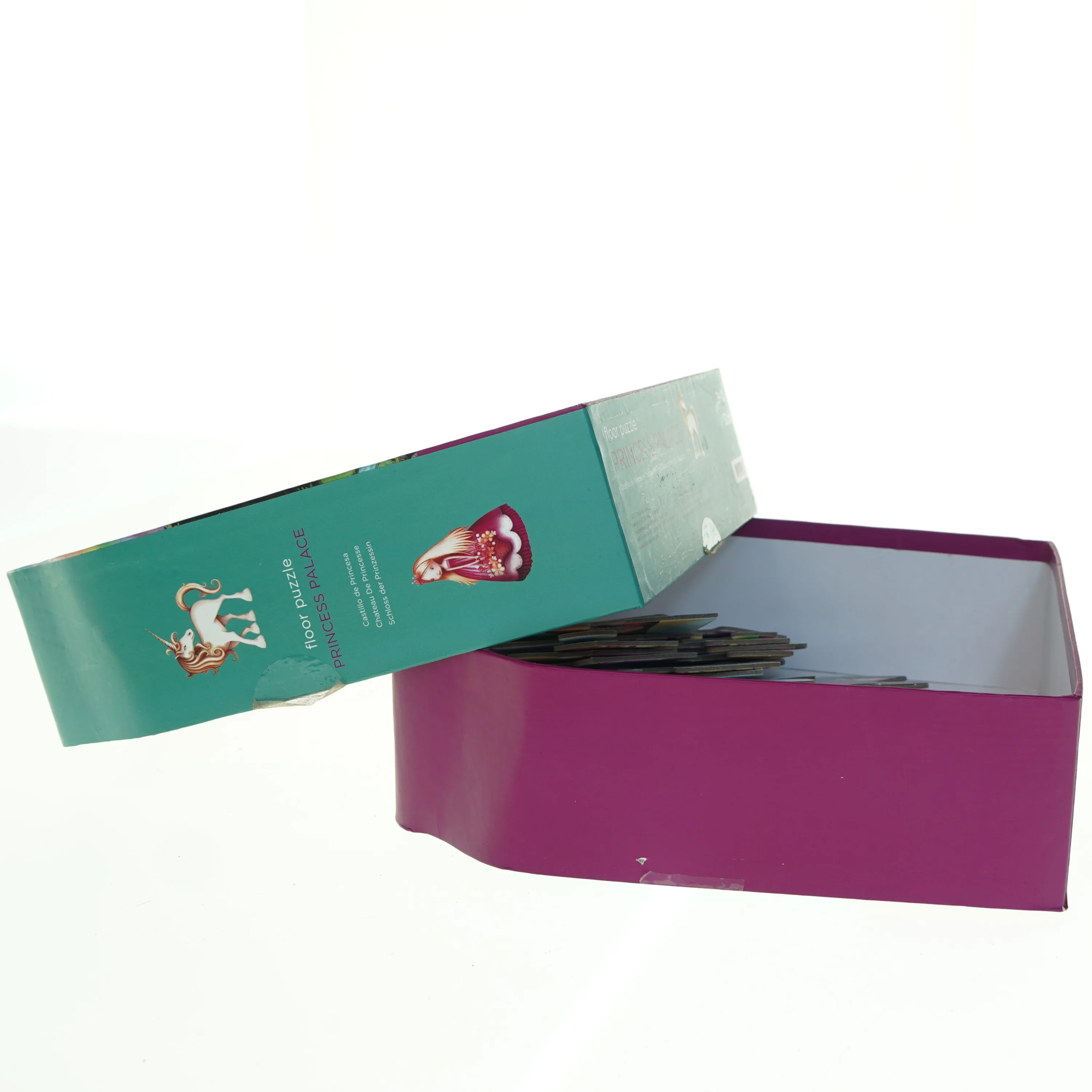 Gulvpuslespil, Prinsesseslot fra Crocodile Creek (str. 50 x 66 cm)