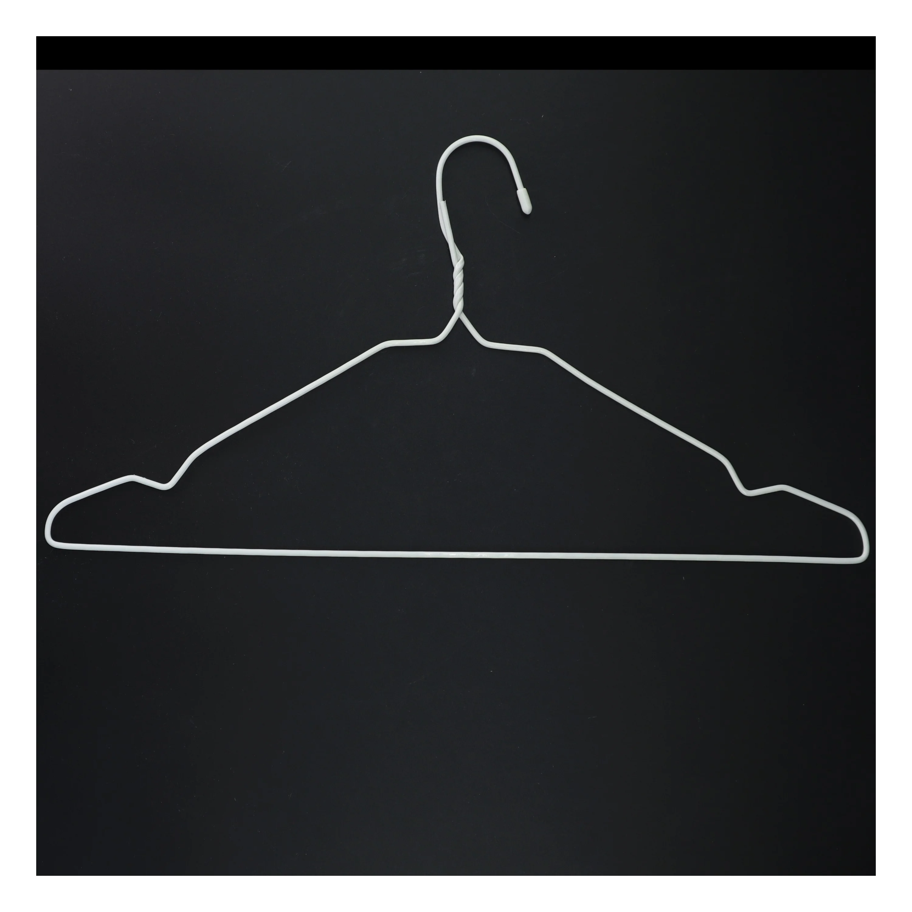  Hvide bøjler(str. 43 cm) (str. 43 cm)