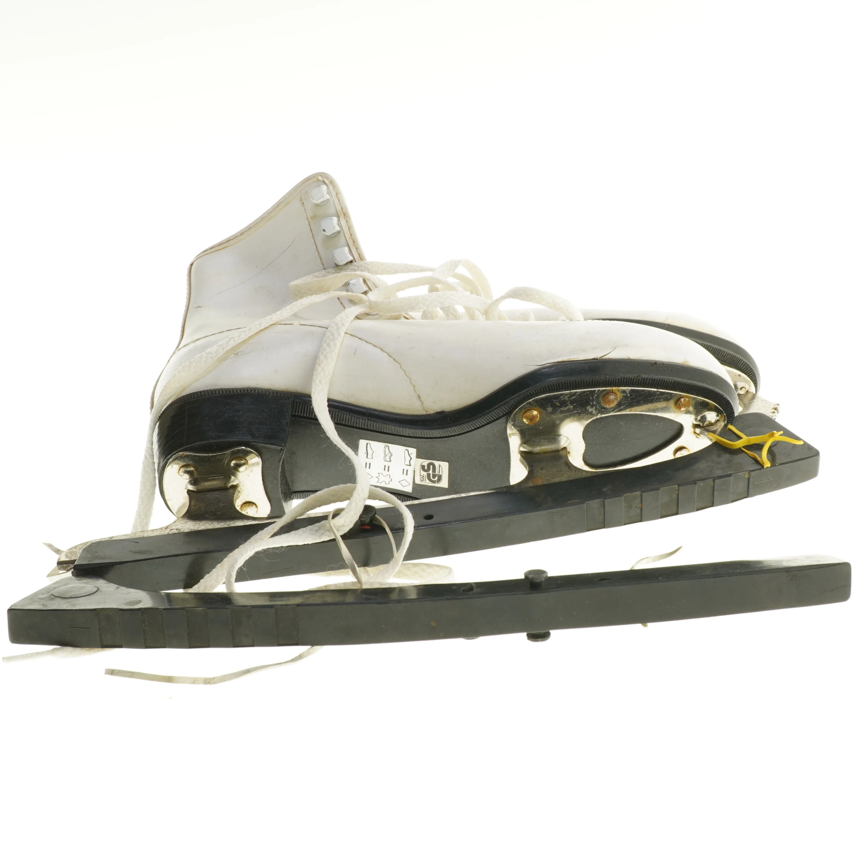 Hvide skøjter størrelse 38 (str. 38 )