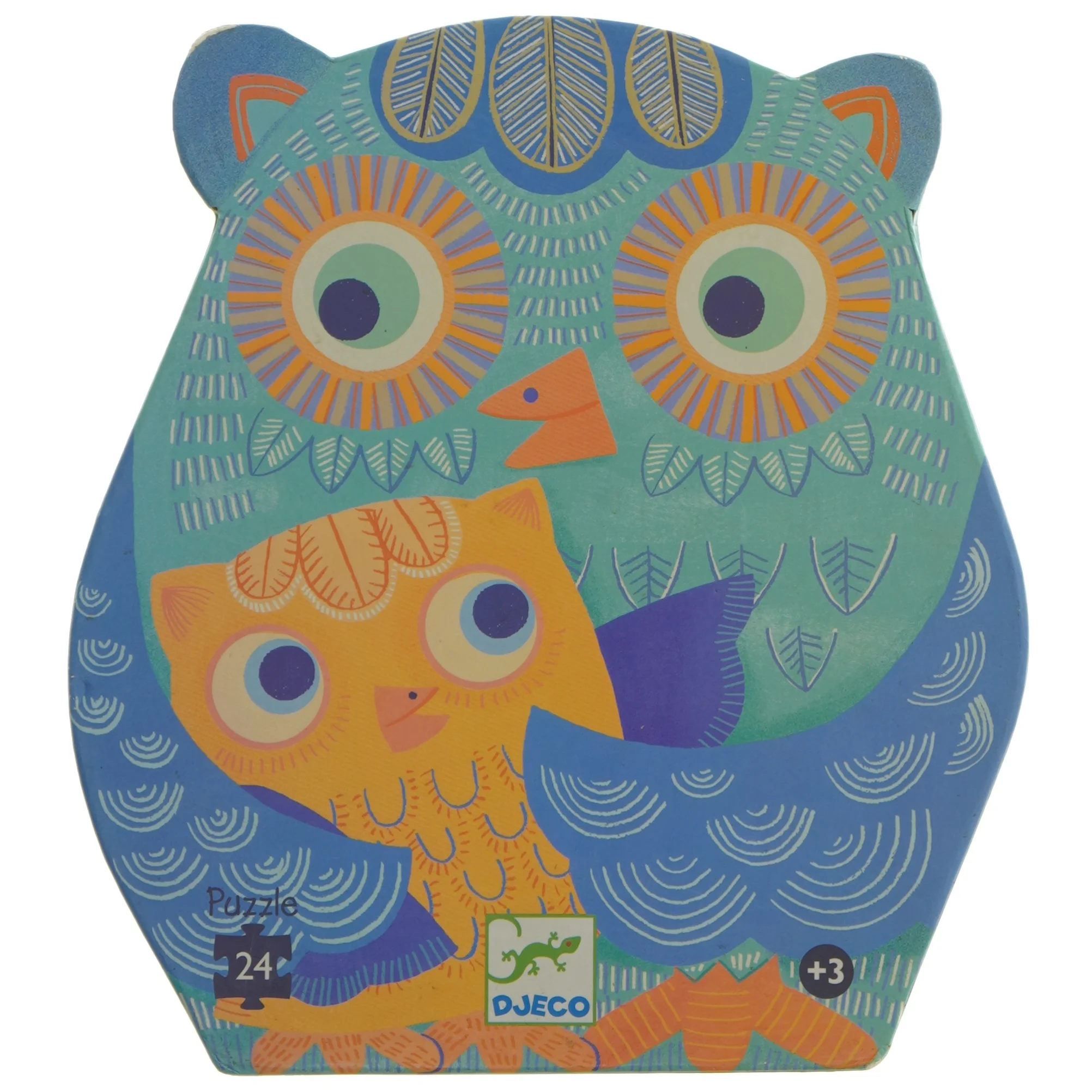Djeco puslespil for b&oslash;rn fra Djeco (str. 24 brikker 42x30 cm)