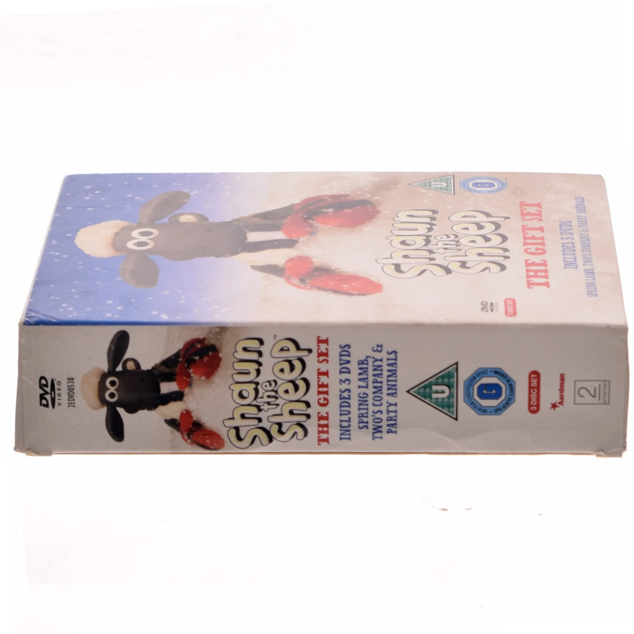 Shaun The Sheep Giftset med Skuespillere er animerede karakterer fra serien (DVD)