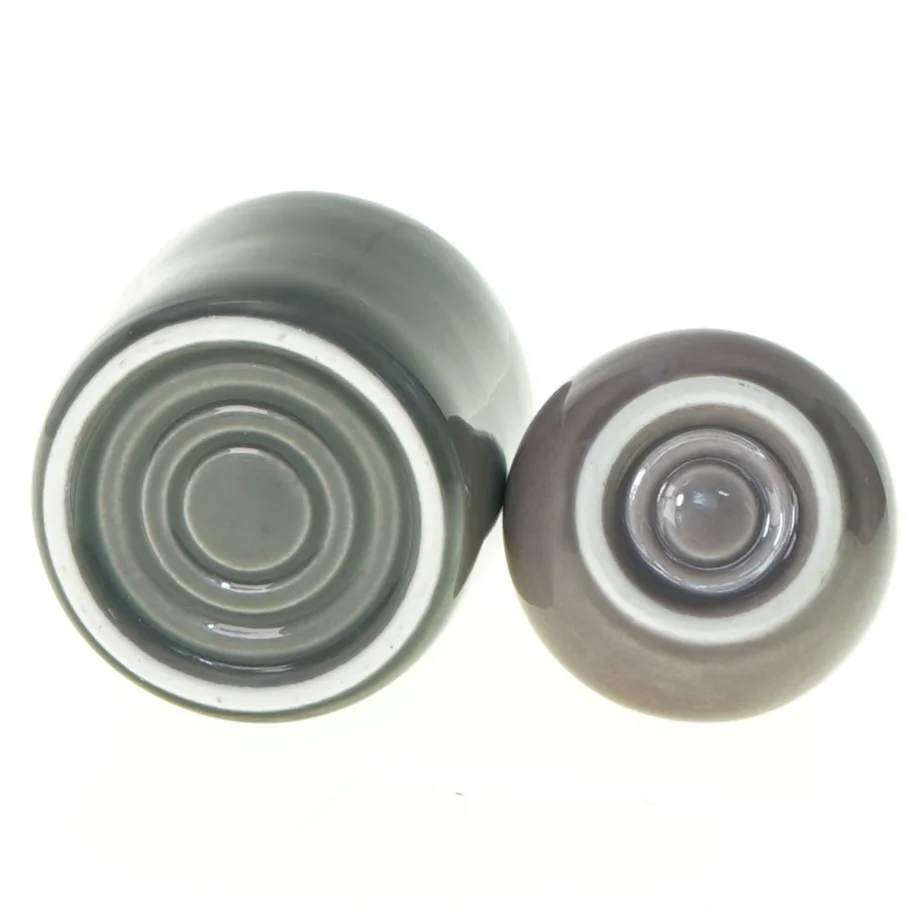 Keramikvase sæt (str. 8 x 5 cm og 4 x 5 cm)