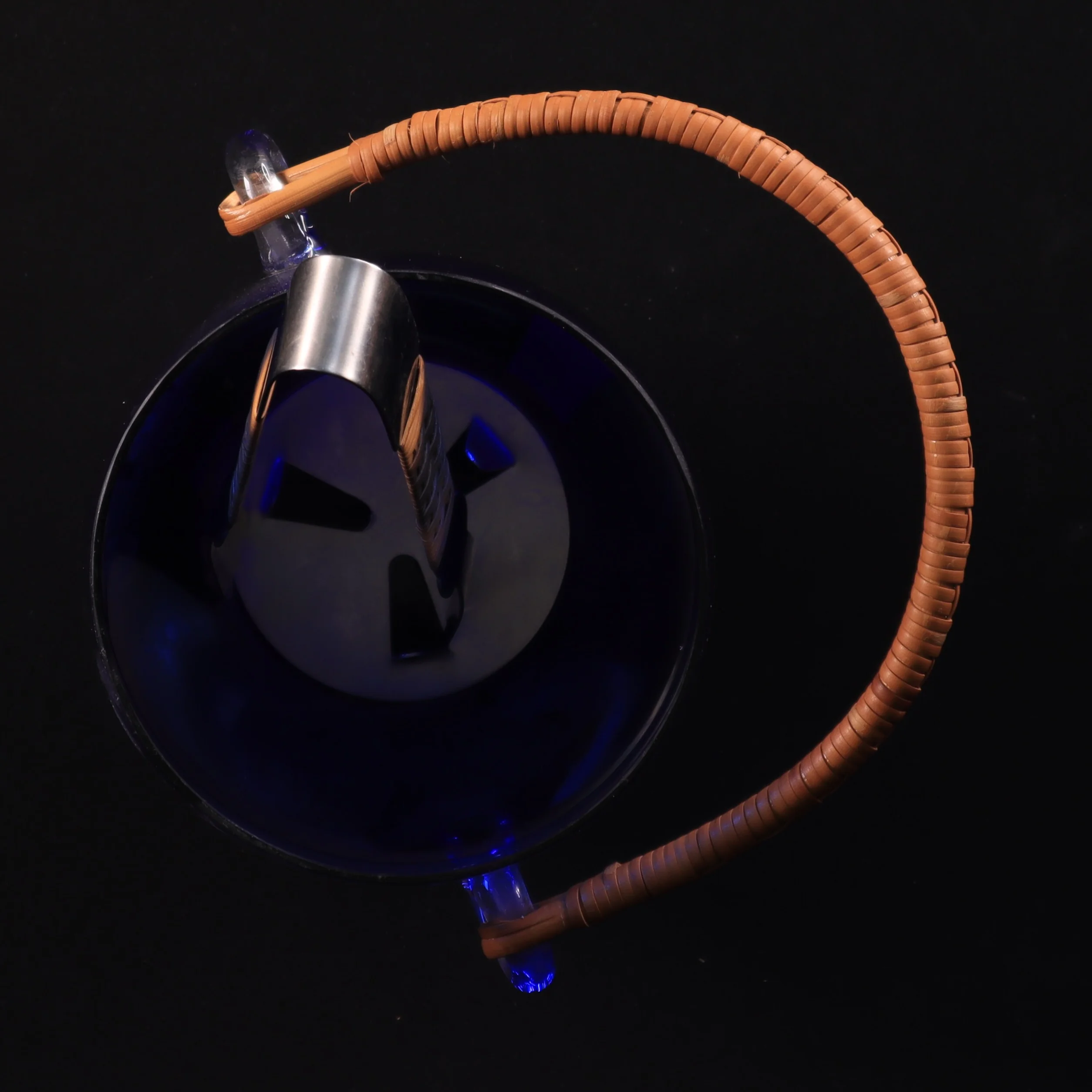 Retro Isterningespand med tang og låg 