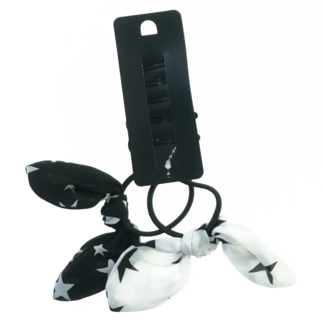 Hårpynt sæt (NYT) - elastikker og -klemmer fra Molo (str. 11 x 4 cm)