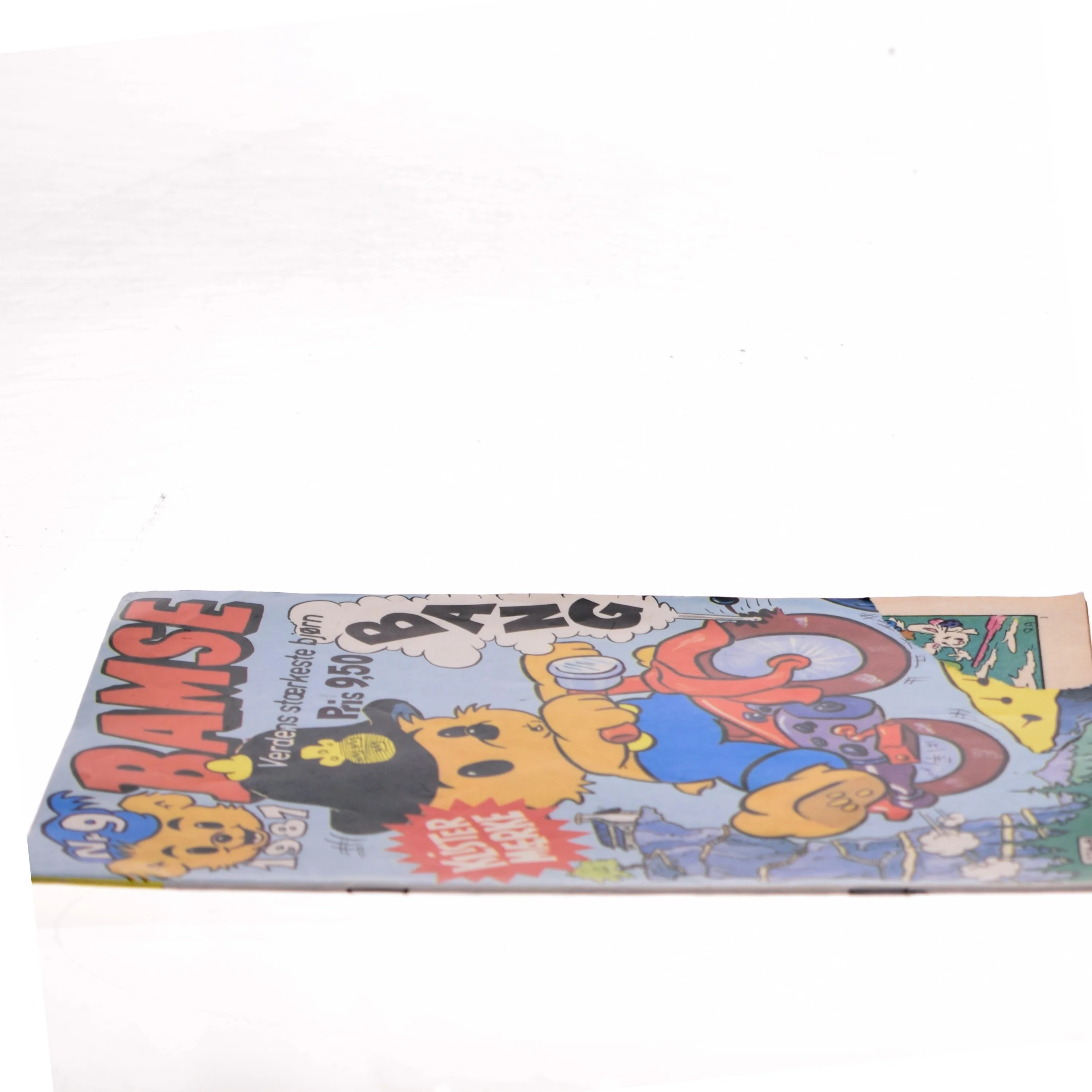 Bamse nr. 9 1987 tegneserieblad af <Bogens forfattere> (Bog)