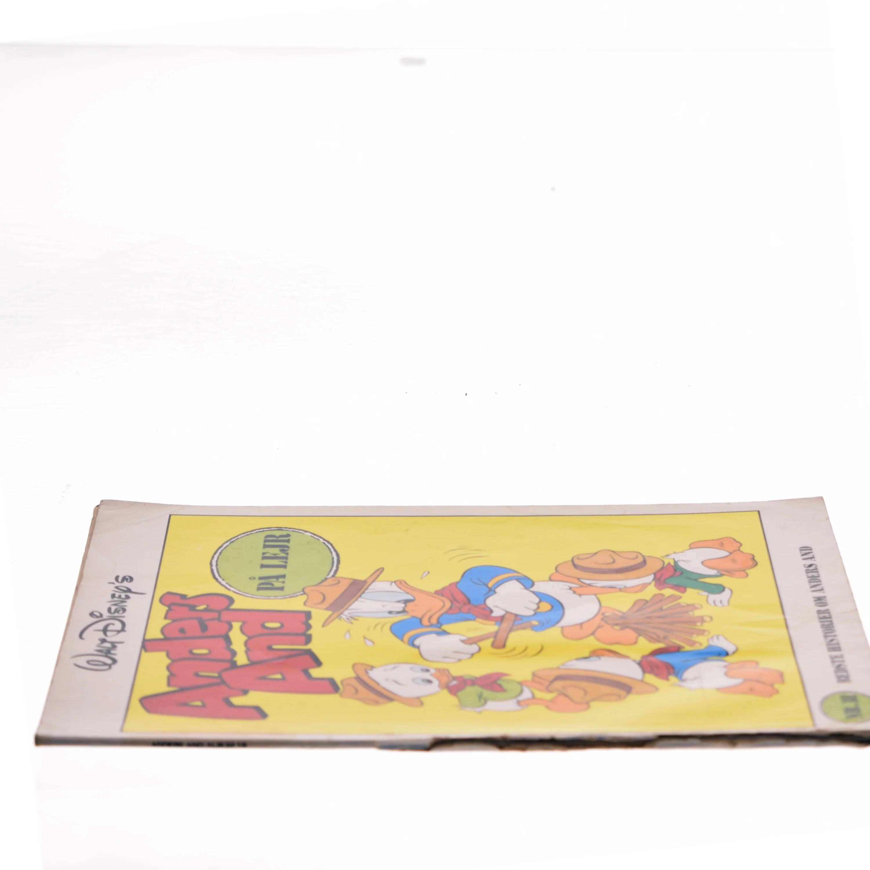 Anders And på lejr af Walt Disney (Bog)