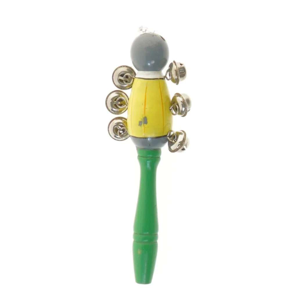 Legetøjsrasle med klokker (str. 18 cm)