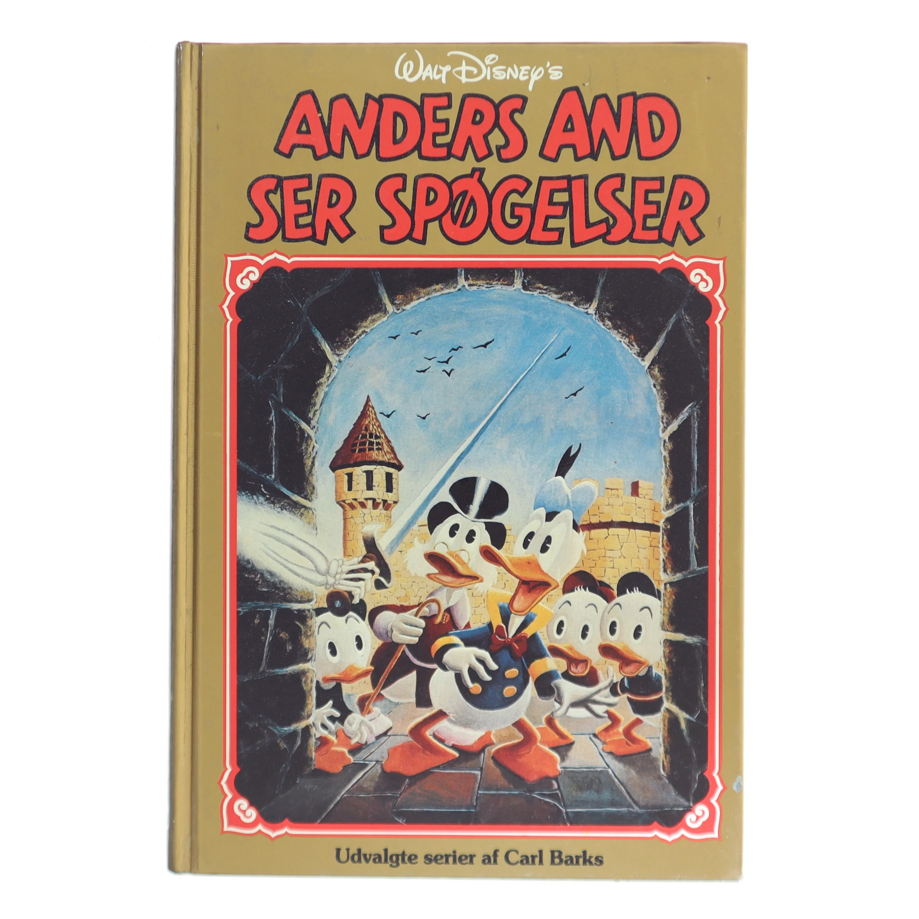 Anders And ser sp&oslash;gelser bog fra Walt Disney af Carl Barks (Bog)
