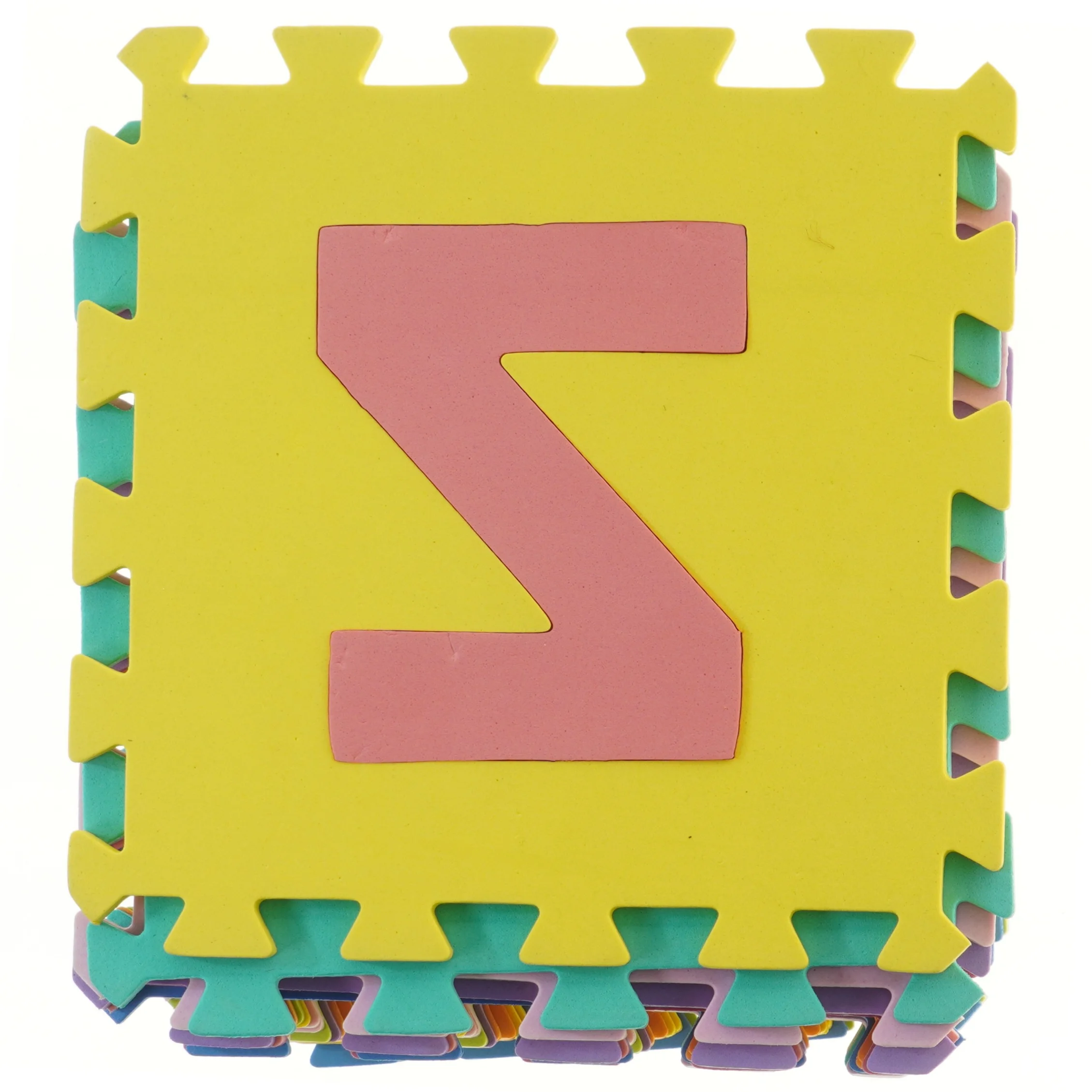 Skum puslespil med tal (str. 32x32 cm)