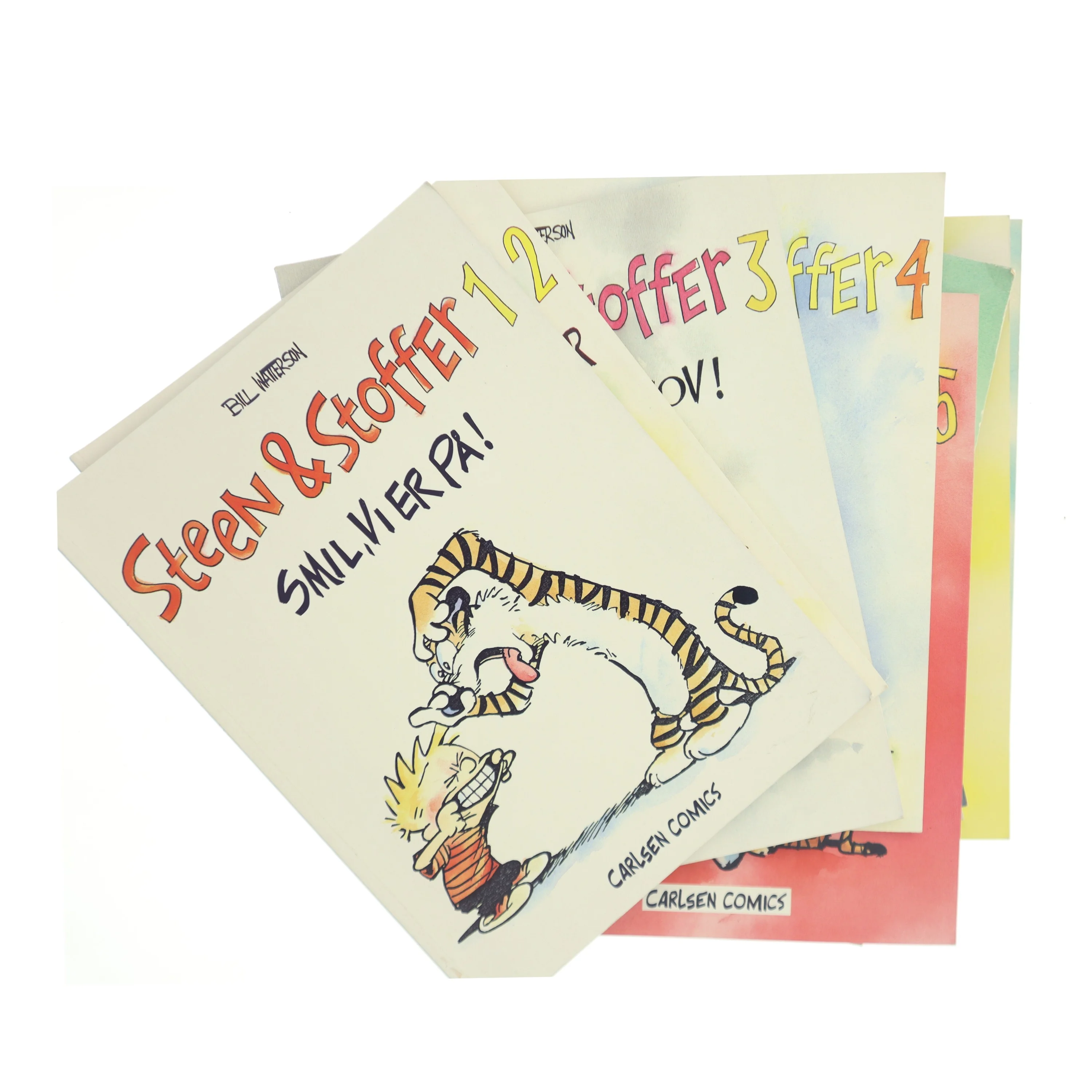 Steen & Stoffer tegneserie albums fra Carlsen Comics af Bill Watterson (Bog)
