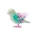 Plastik fuglelegetøj (str. 9 cm)