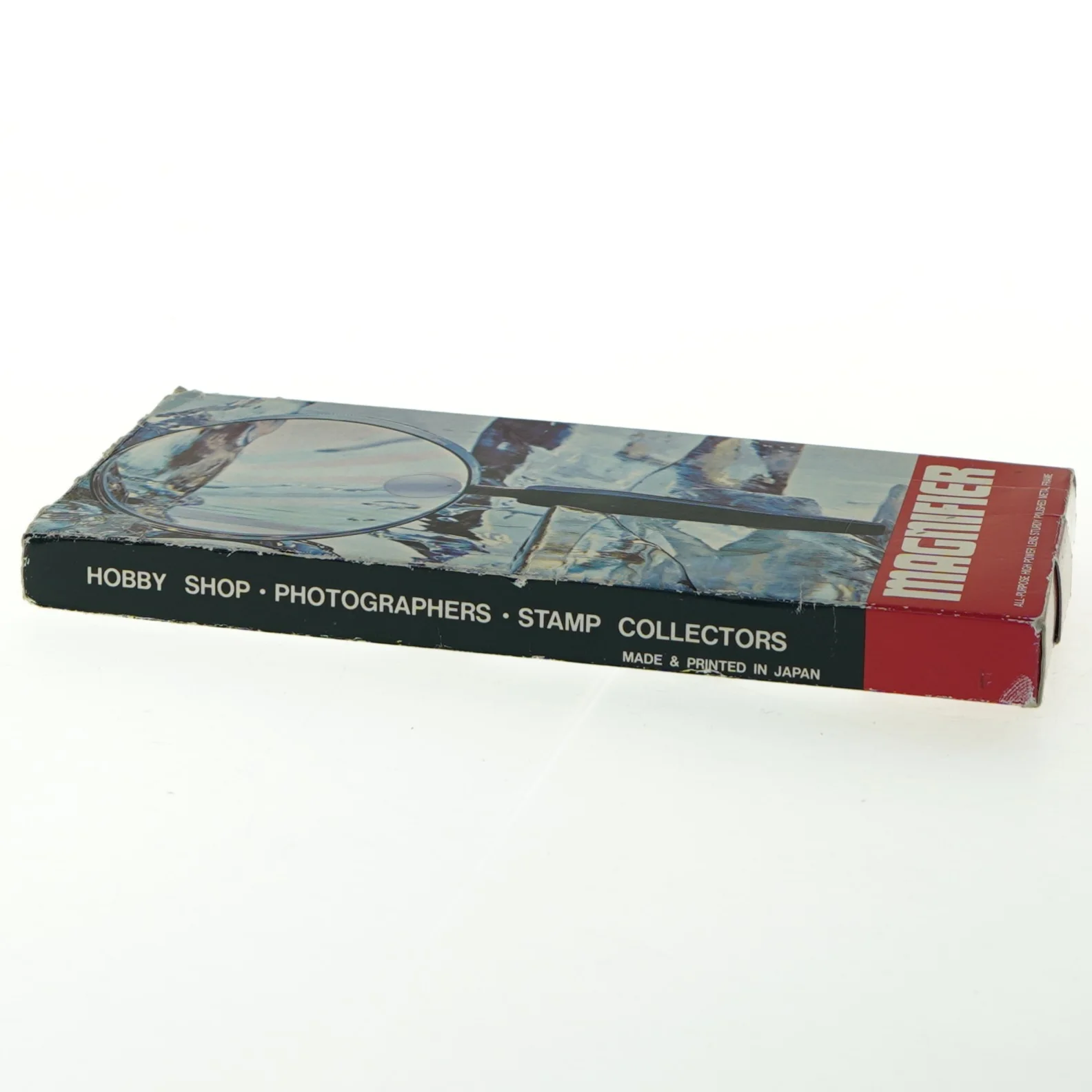 Forstørrelsesglas med emballage (str. 20x9,5 cm)