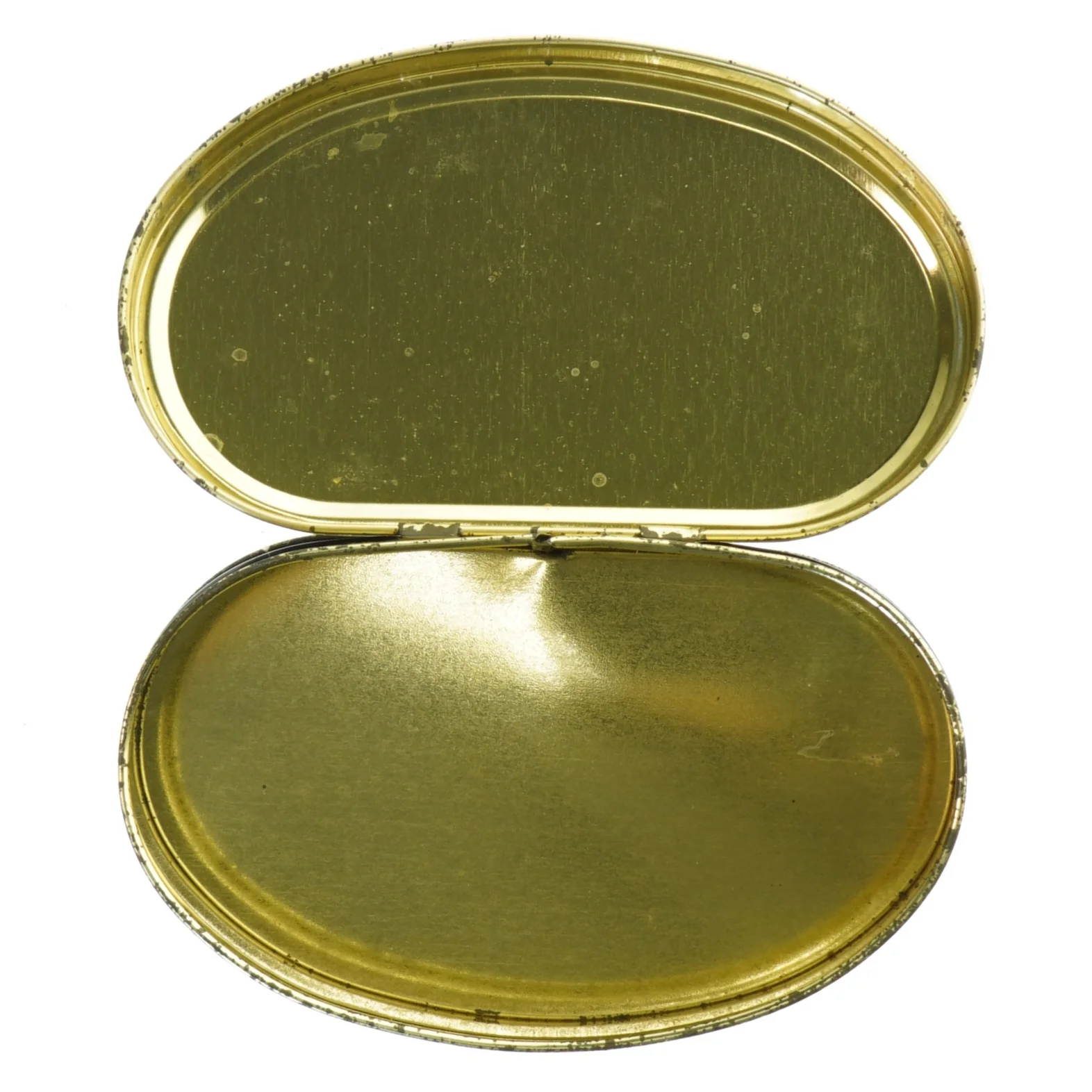 Genoptrykt antik Irma dåse fra Irma (str. 15,5x9x5,5 cm)