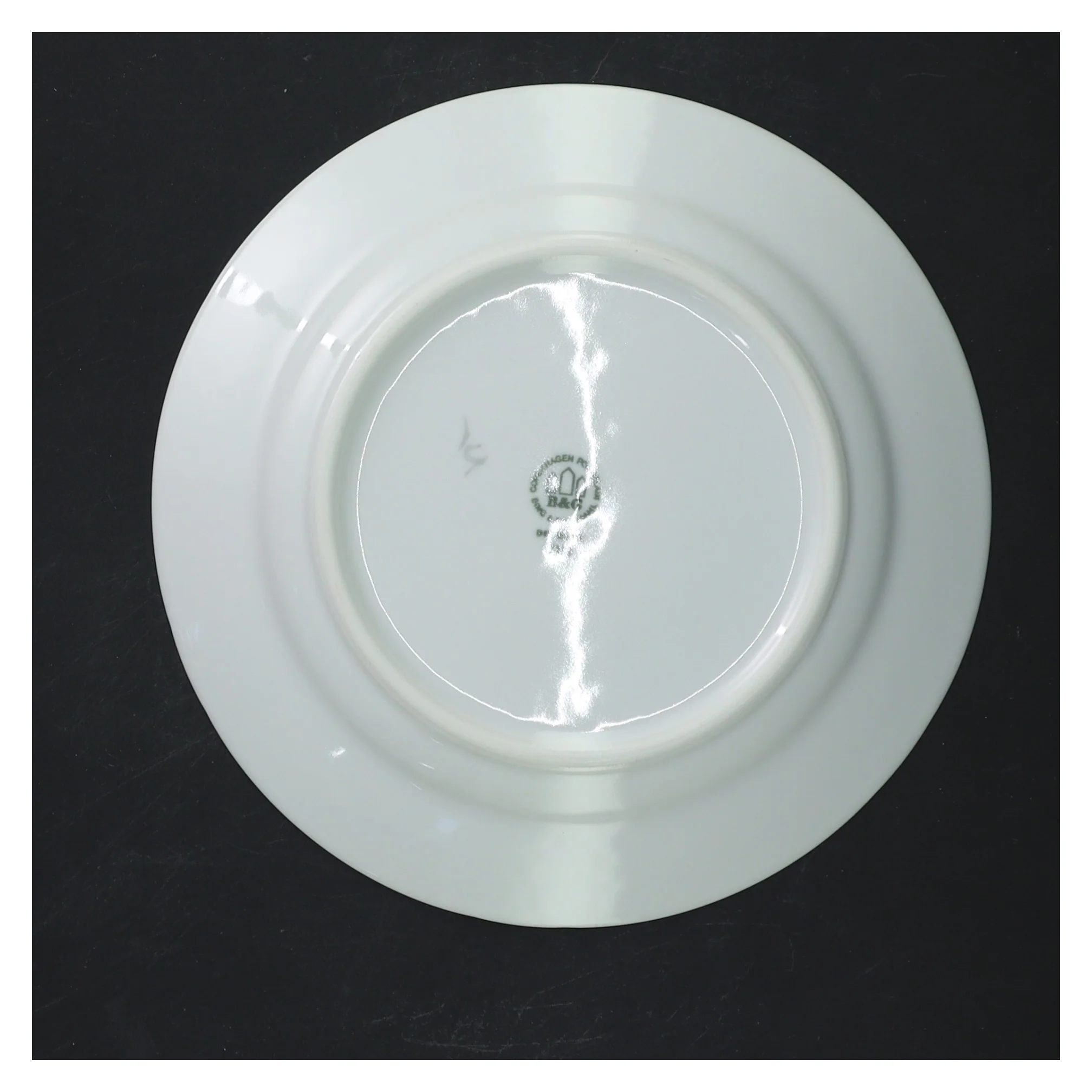 Frokosttallerken fra Bing Og Grøndal, mågestellet (str. 6 styk, ø 18 cm)