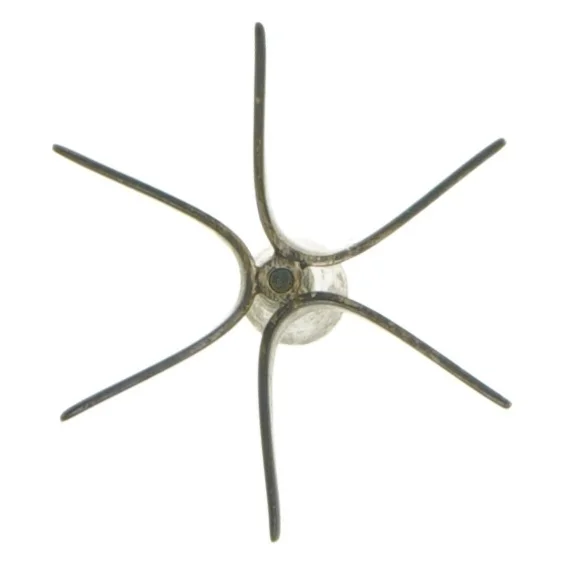 Vintage metal lysestage (str. Ø 7 cm)