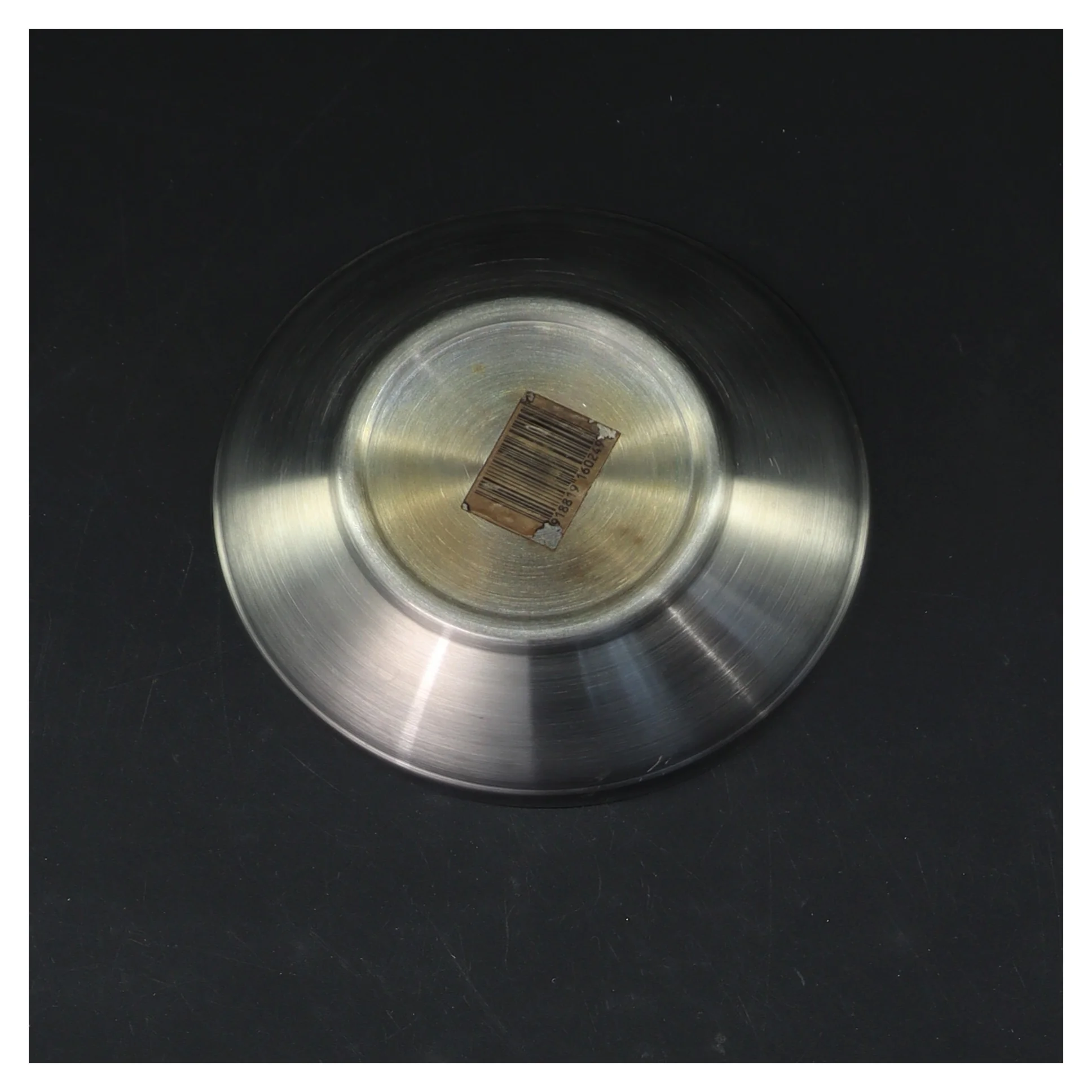 Rustfri stålkål (str. Ø. 12 cm. længde. 6,5 cm)